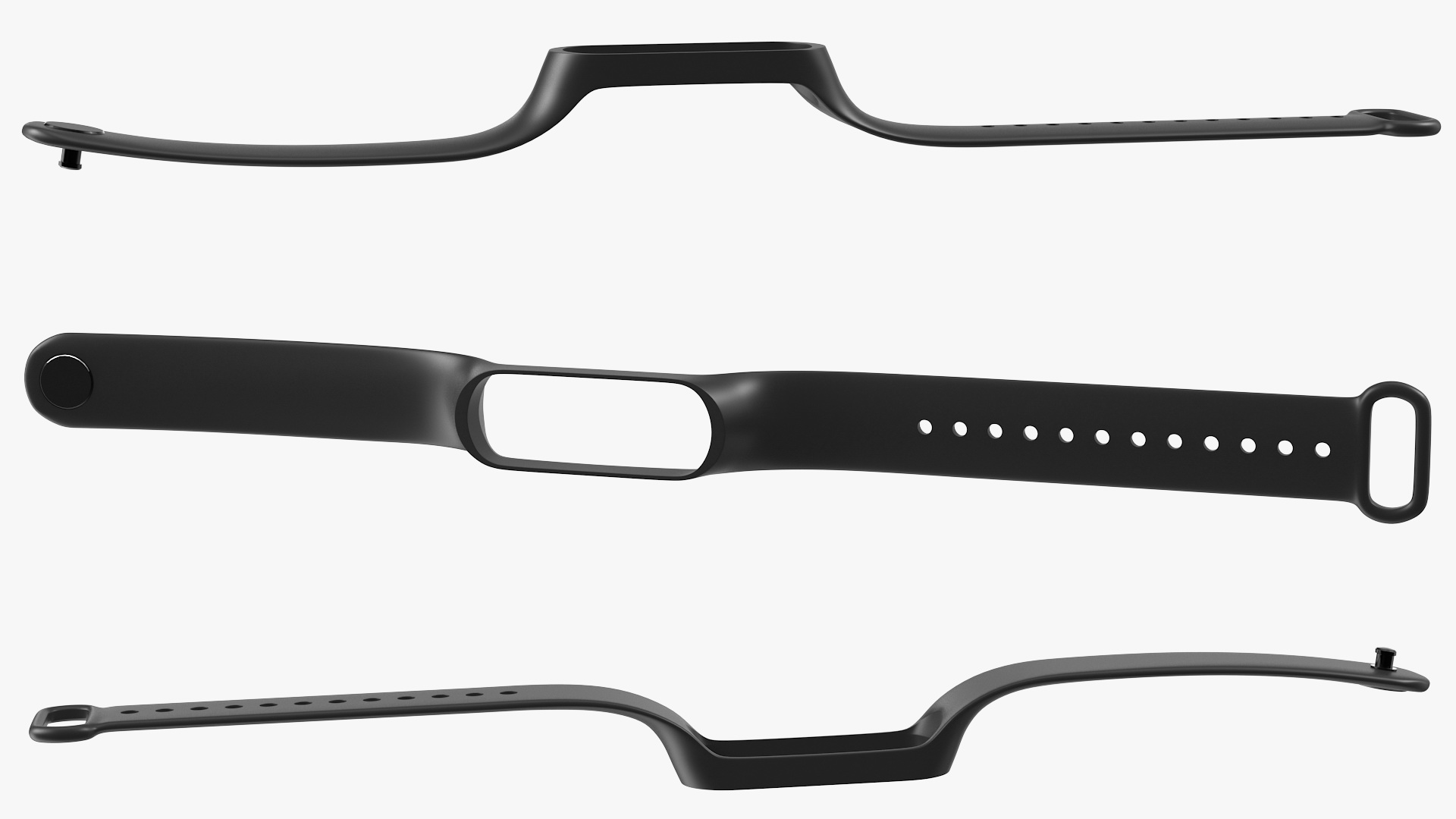 3D model Silicone Strap Unfastened