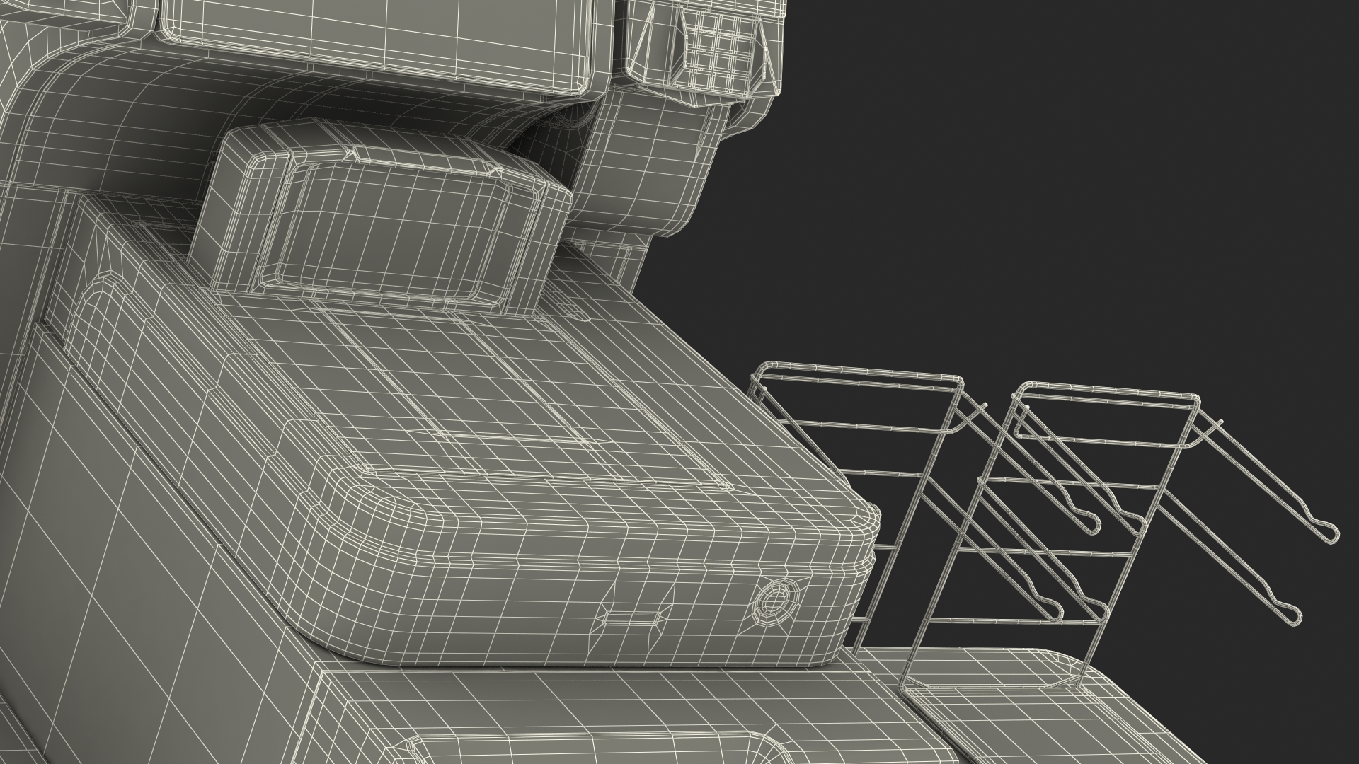 3D Modular Cash Recycling Self Checkout System model