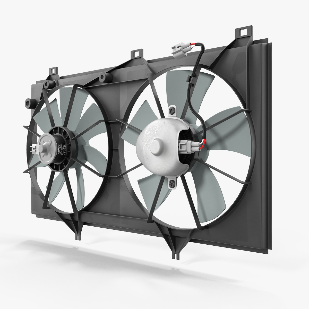 Radiator Fans 3D Model