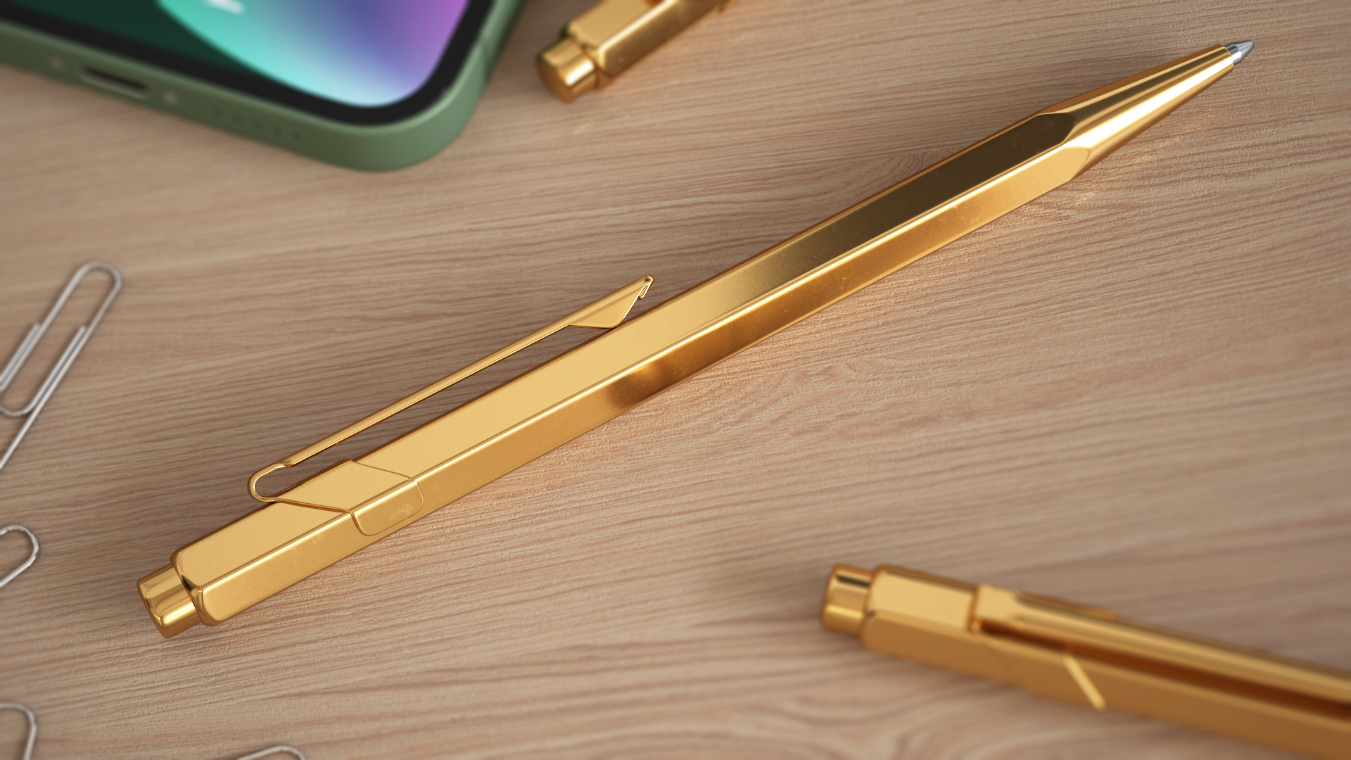 Luxury Golden Pen, view 2
