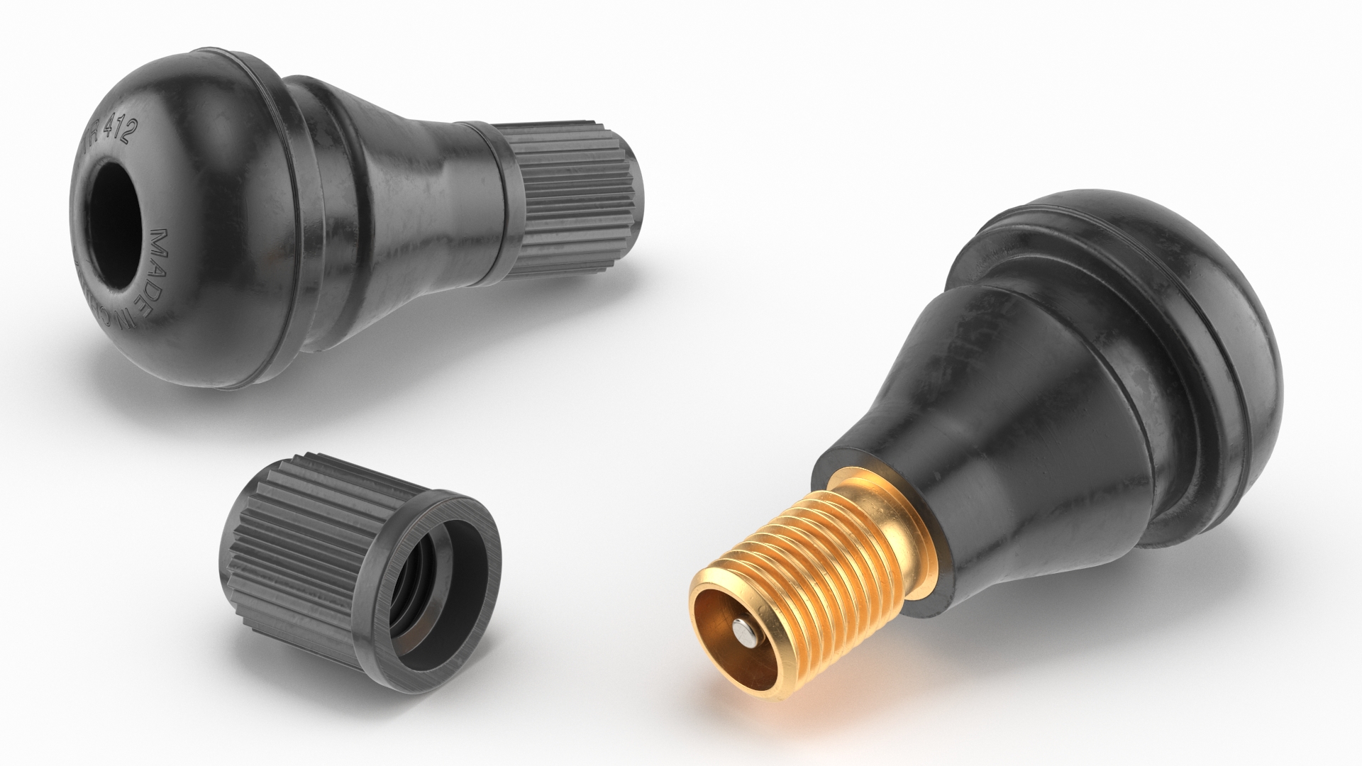 Schrader Valve 3D model