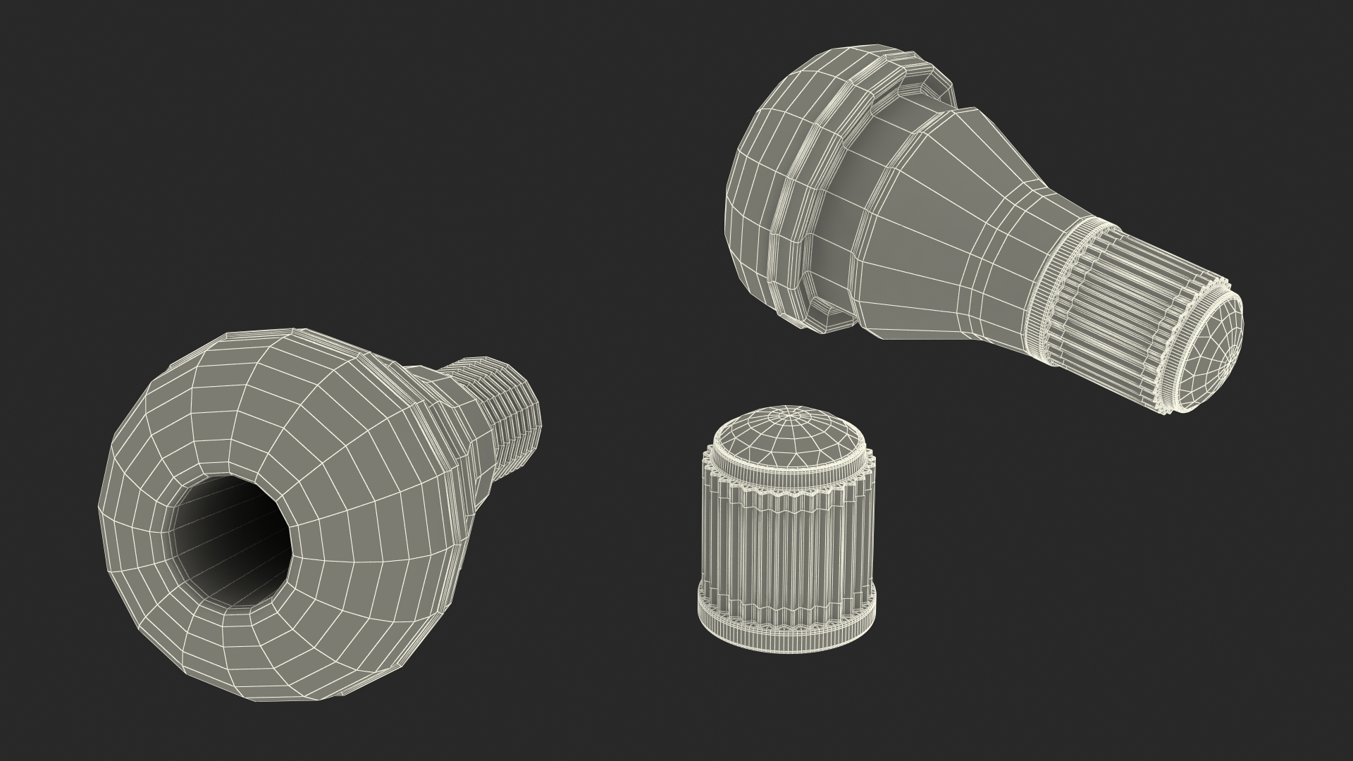 Schrader Valve 3D model
