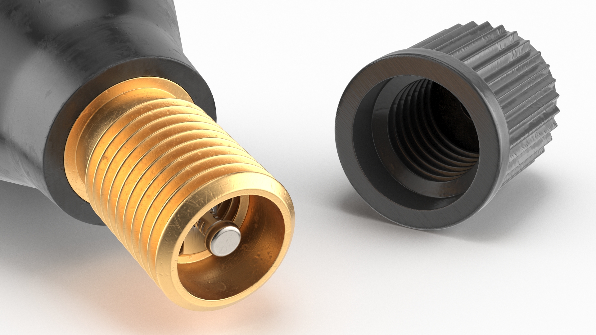 Schrader Valve 3D model