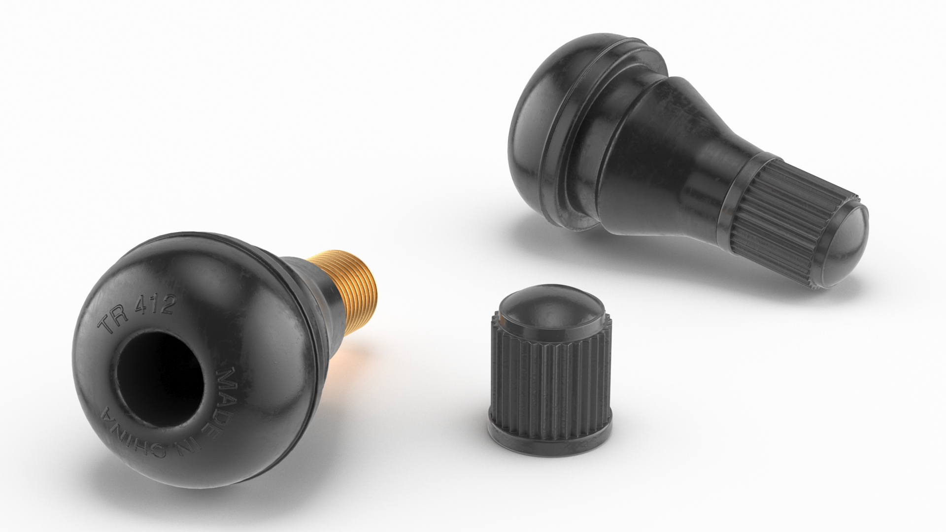 Schrader Valve 3D model