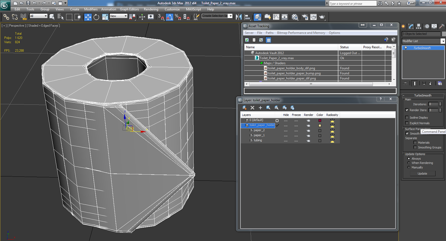 Toilet Paper 2 3D model
