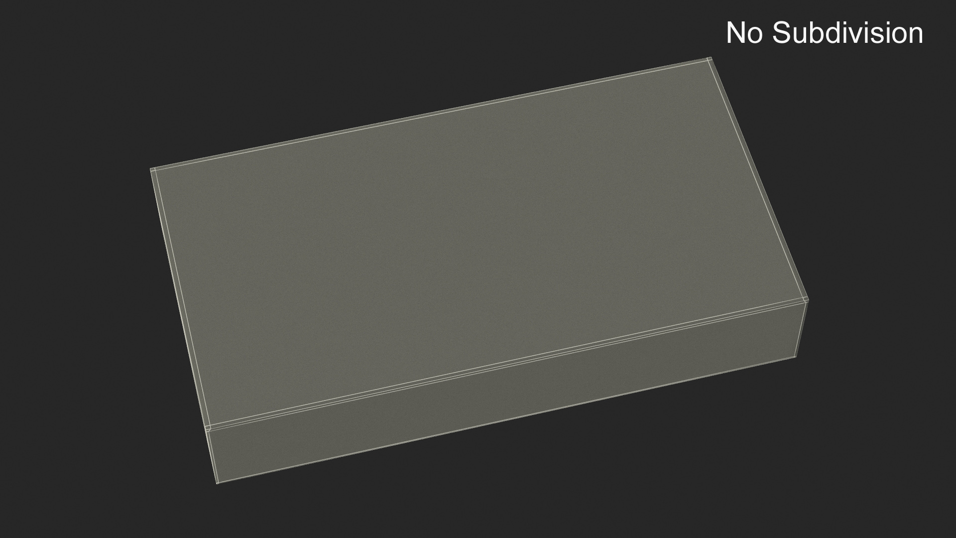 3D White Smartphone Packaginig Box