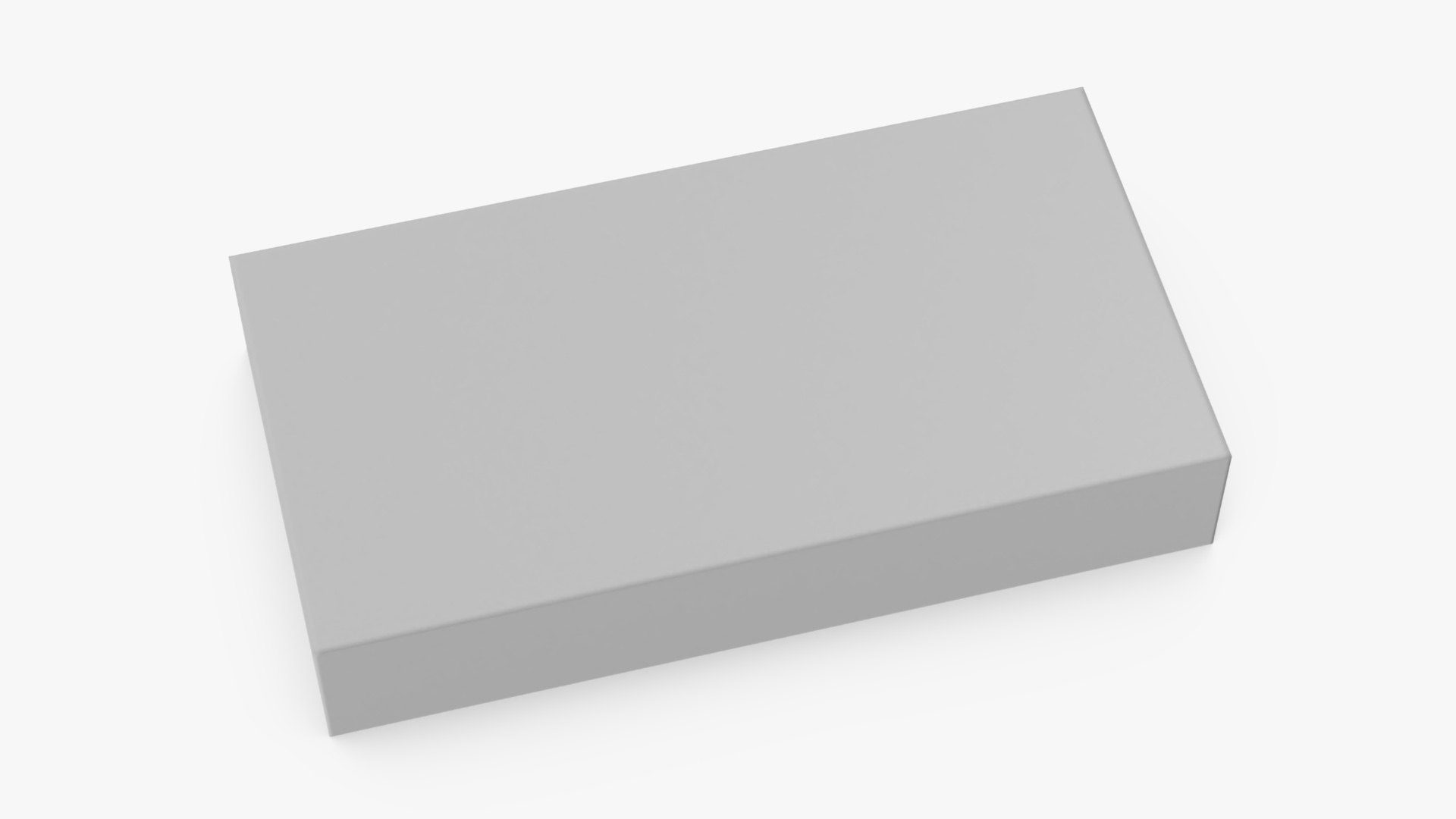 3D White Smartphone Packaginig Box