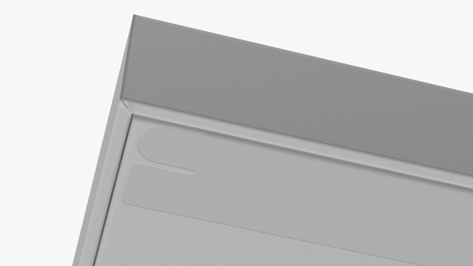 3D White Smartphone Packaginig Box