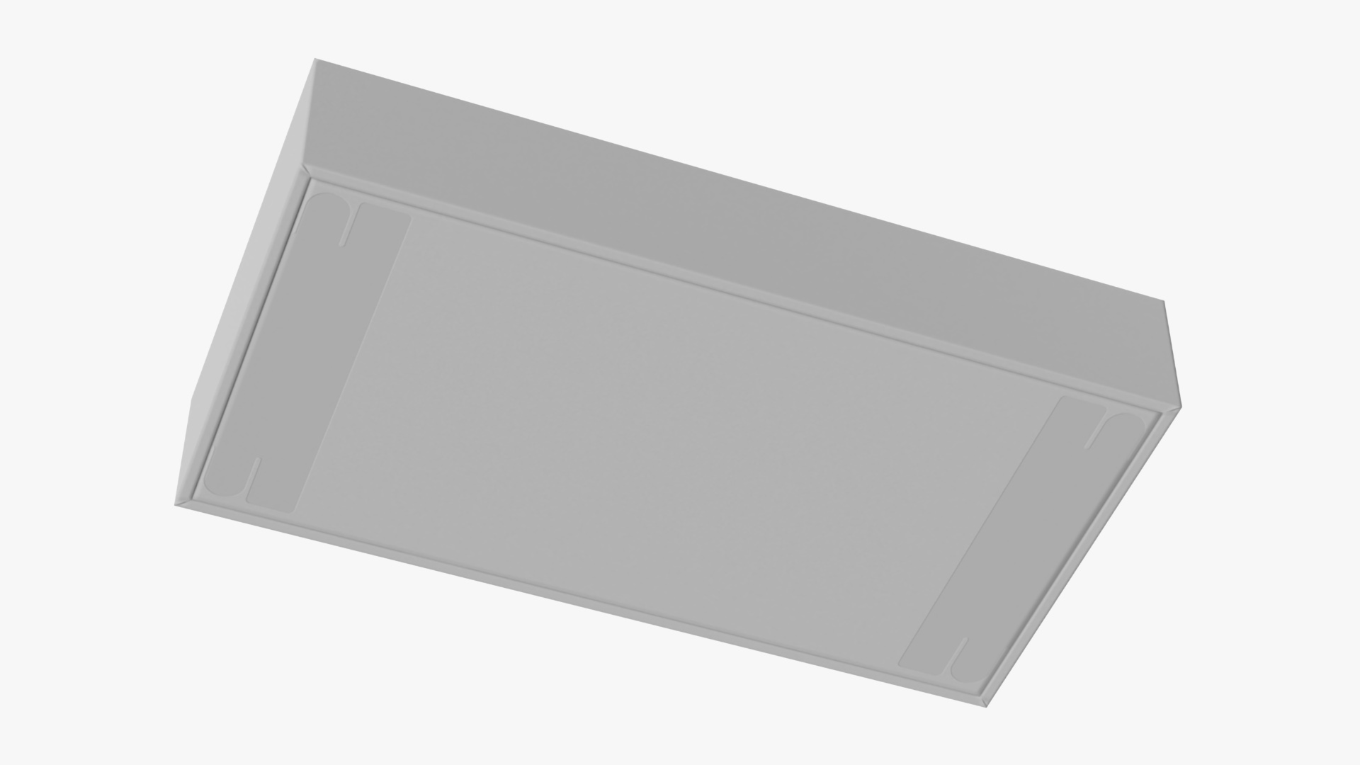 3D White Smartphone Packaginig Box