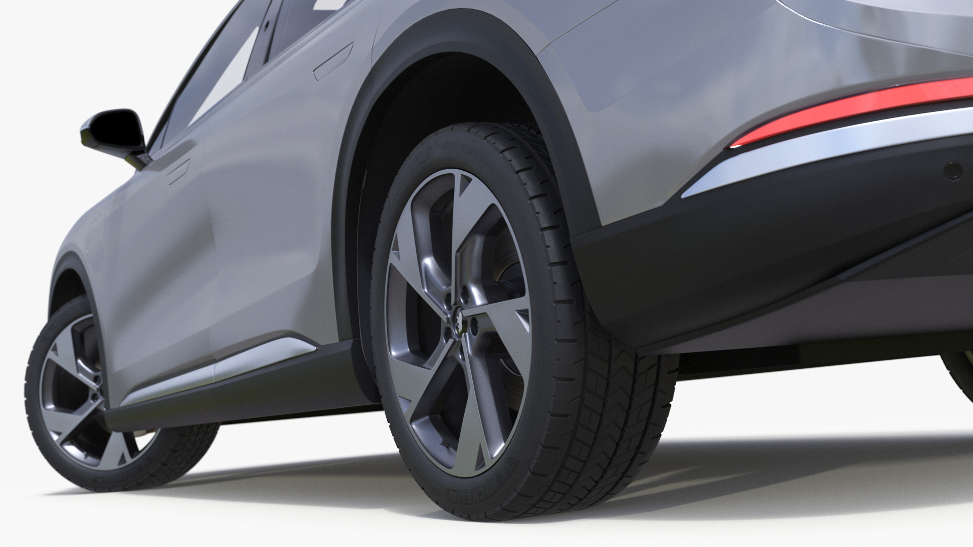 3D Lucid Gravity 2024 Electric SUV Rigged model
