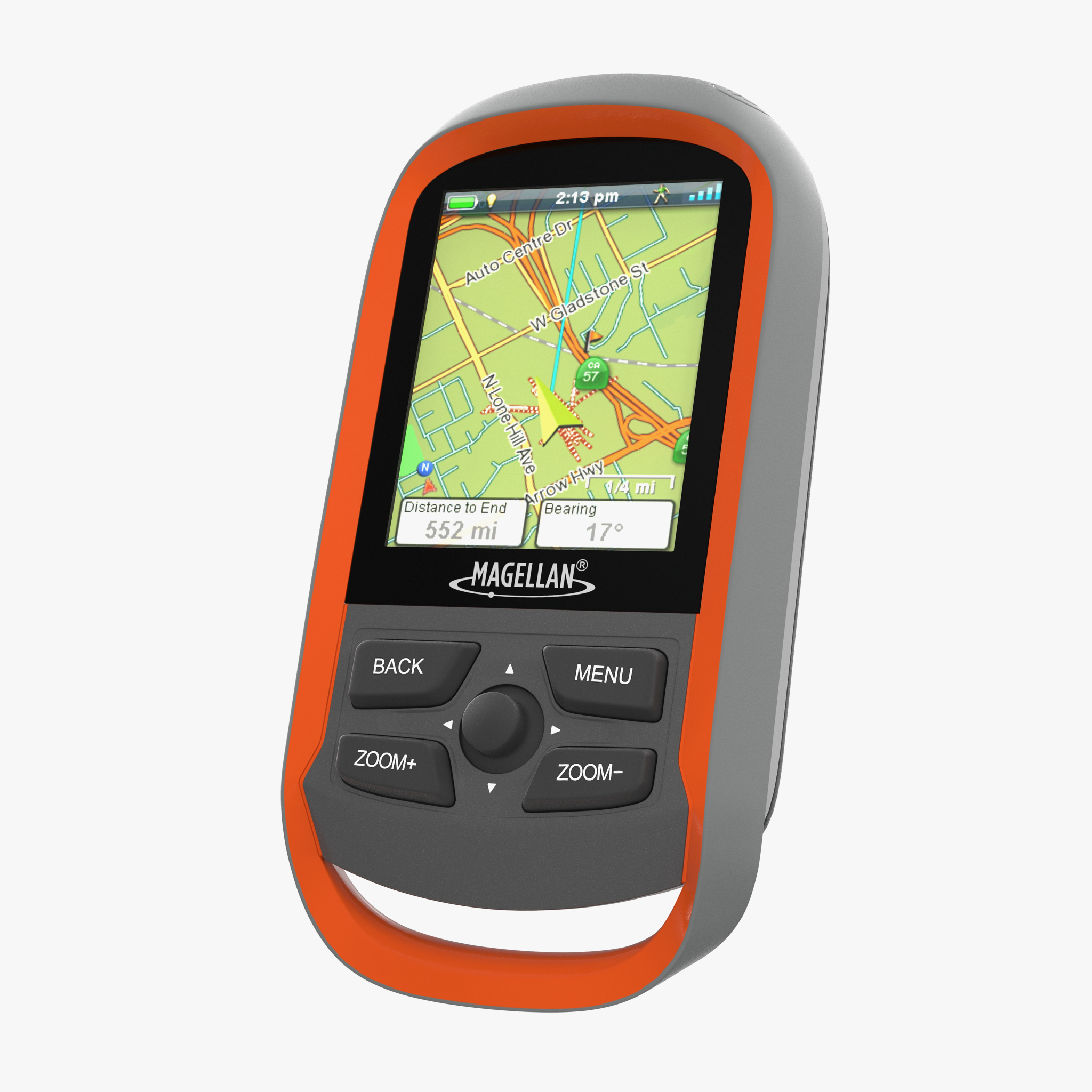 Waterproof Hiking GPS Magellan Explorist 310 3D Model
