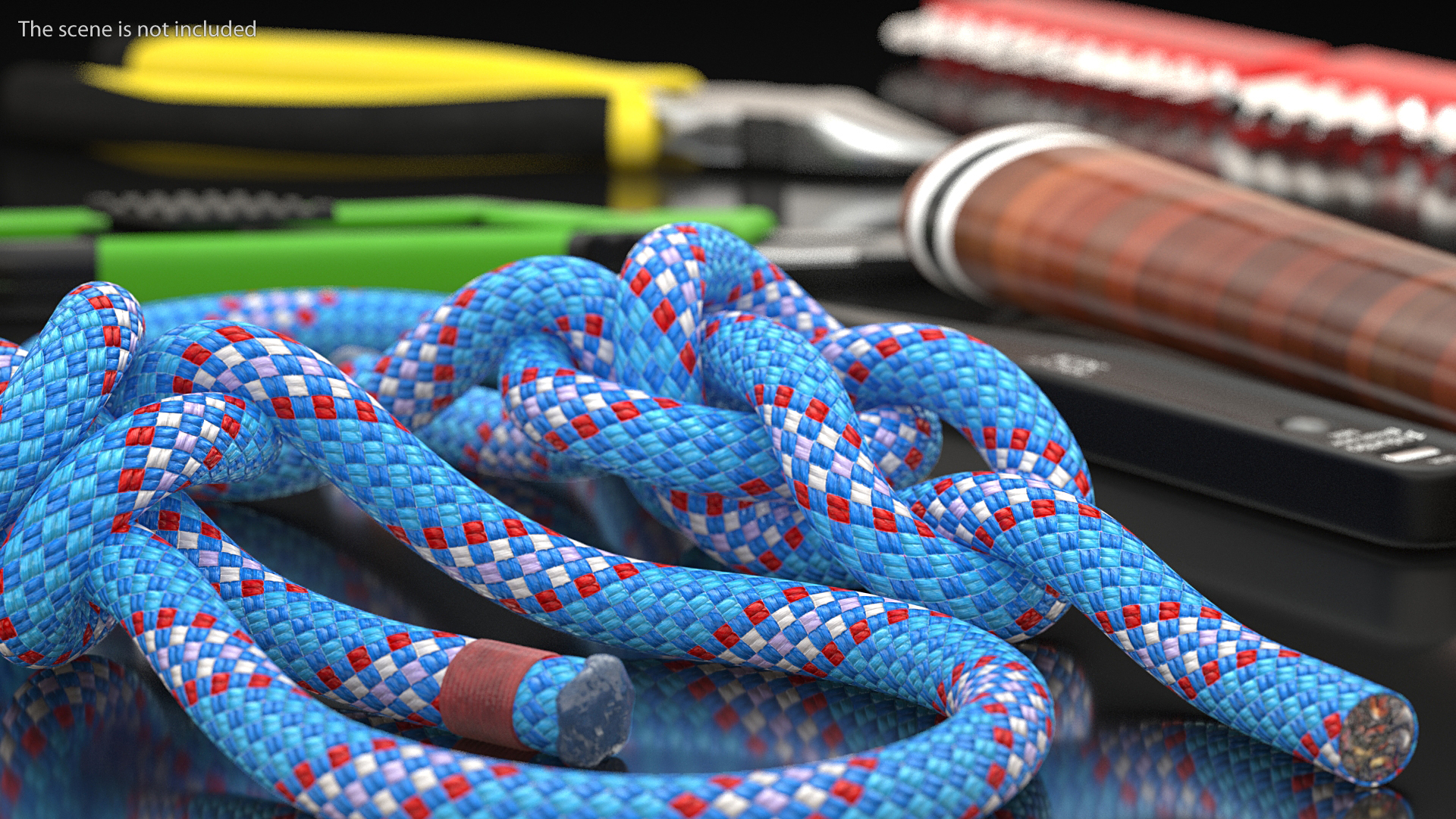 3D Water Bowline Knot model