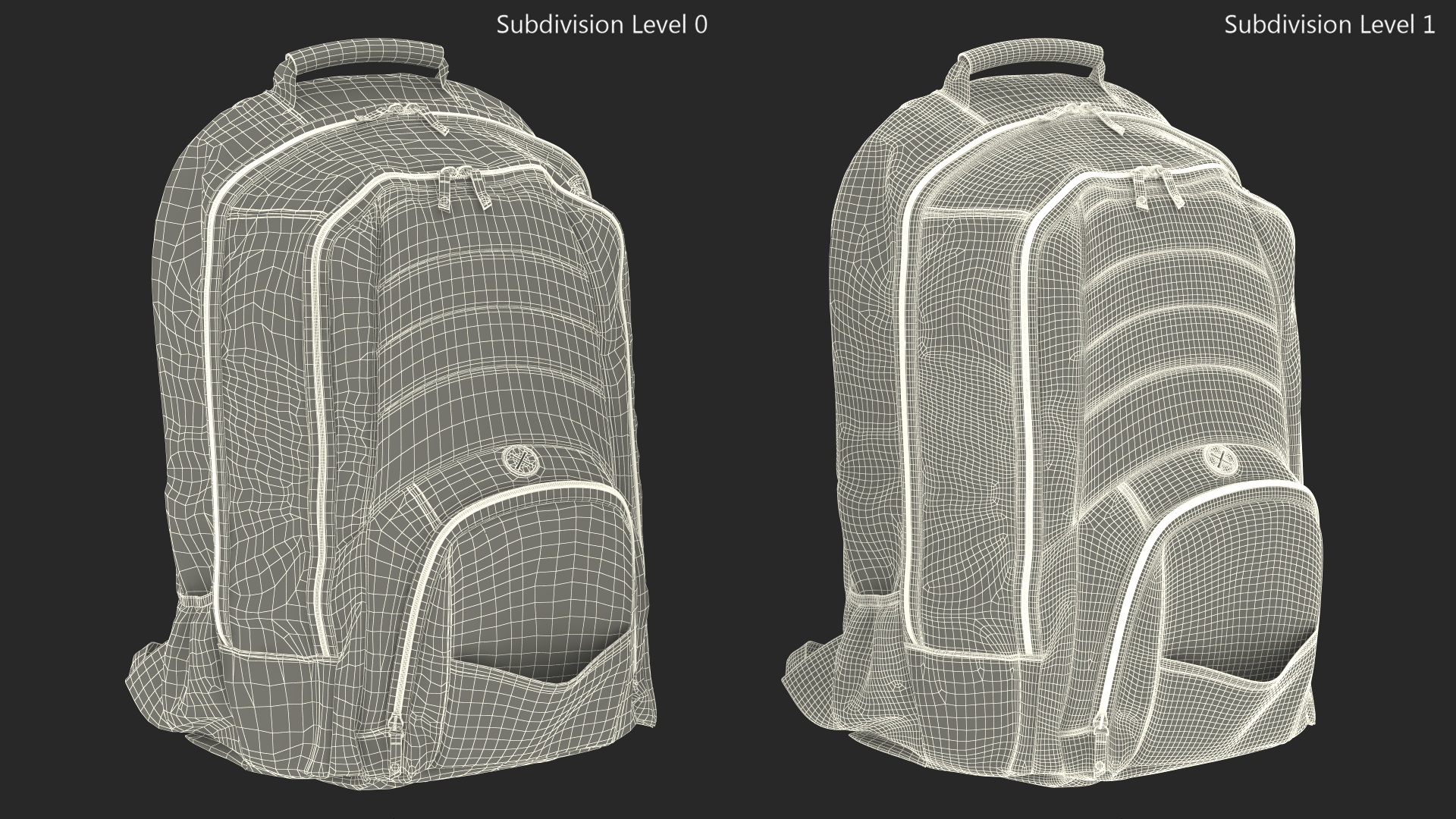 Sport Backpack 3D model