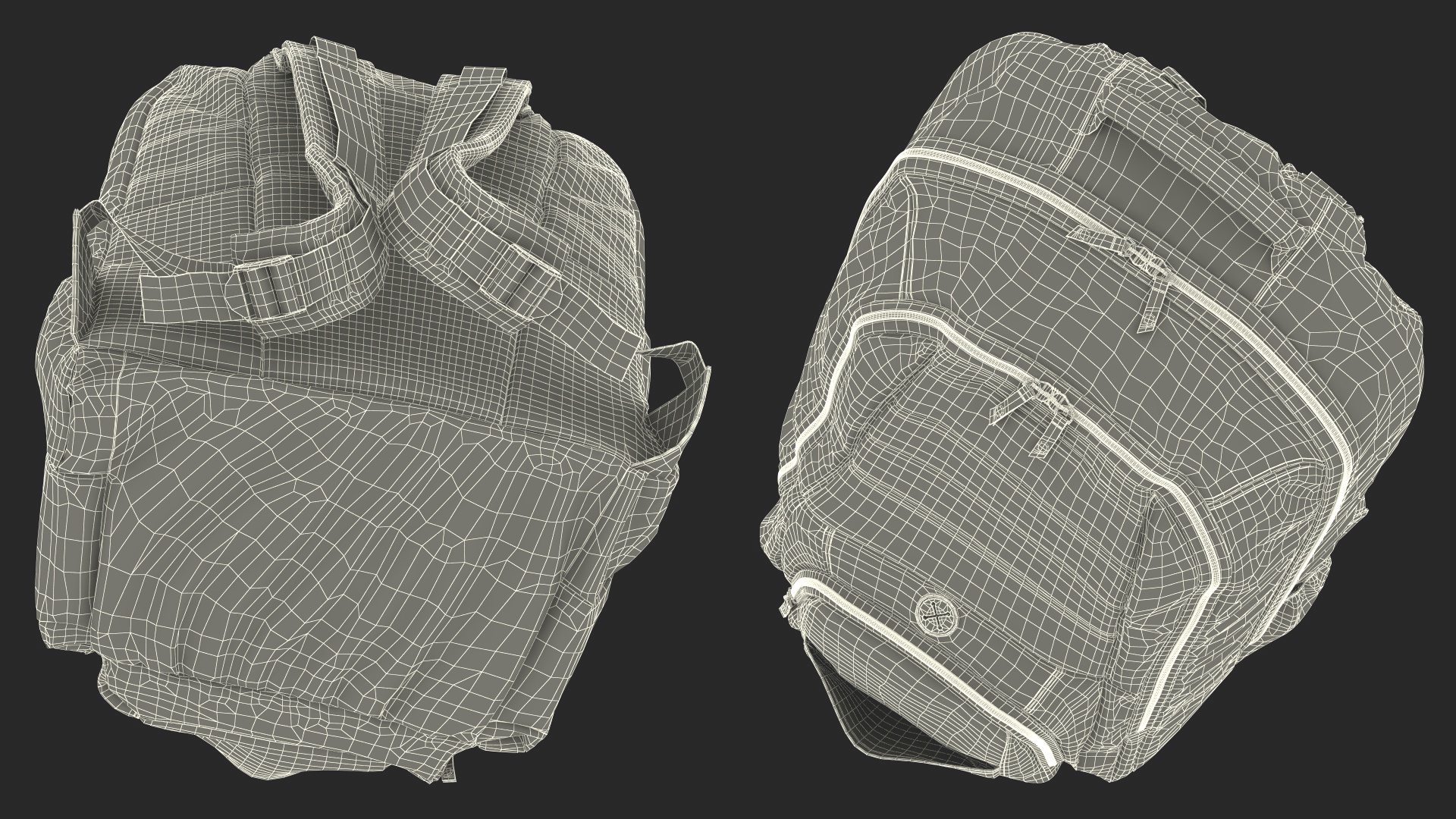 Sport Backpack 3D model
