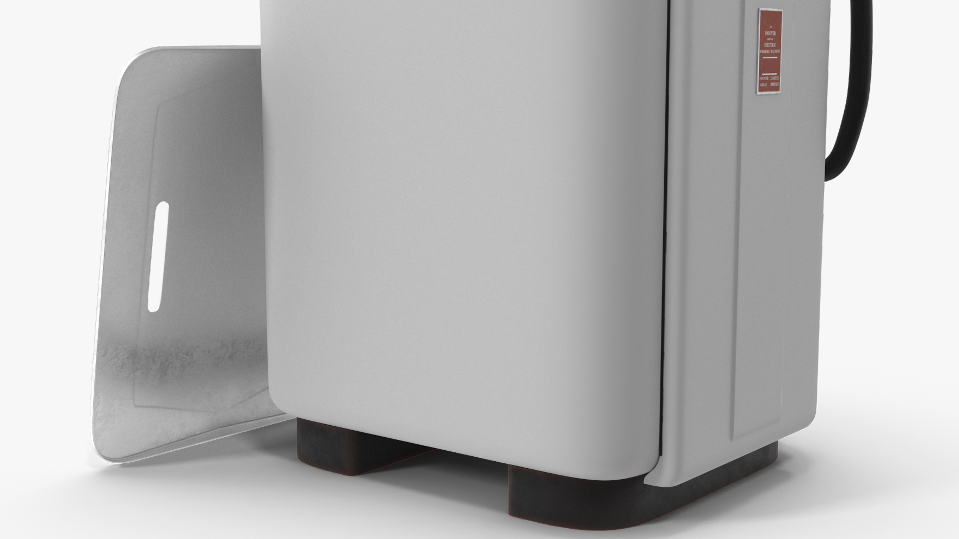 3D Retro Washing Machine Hoover model
