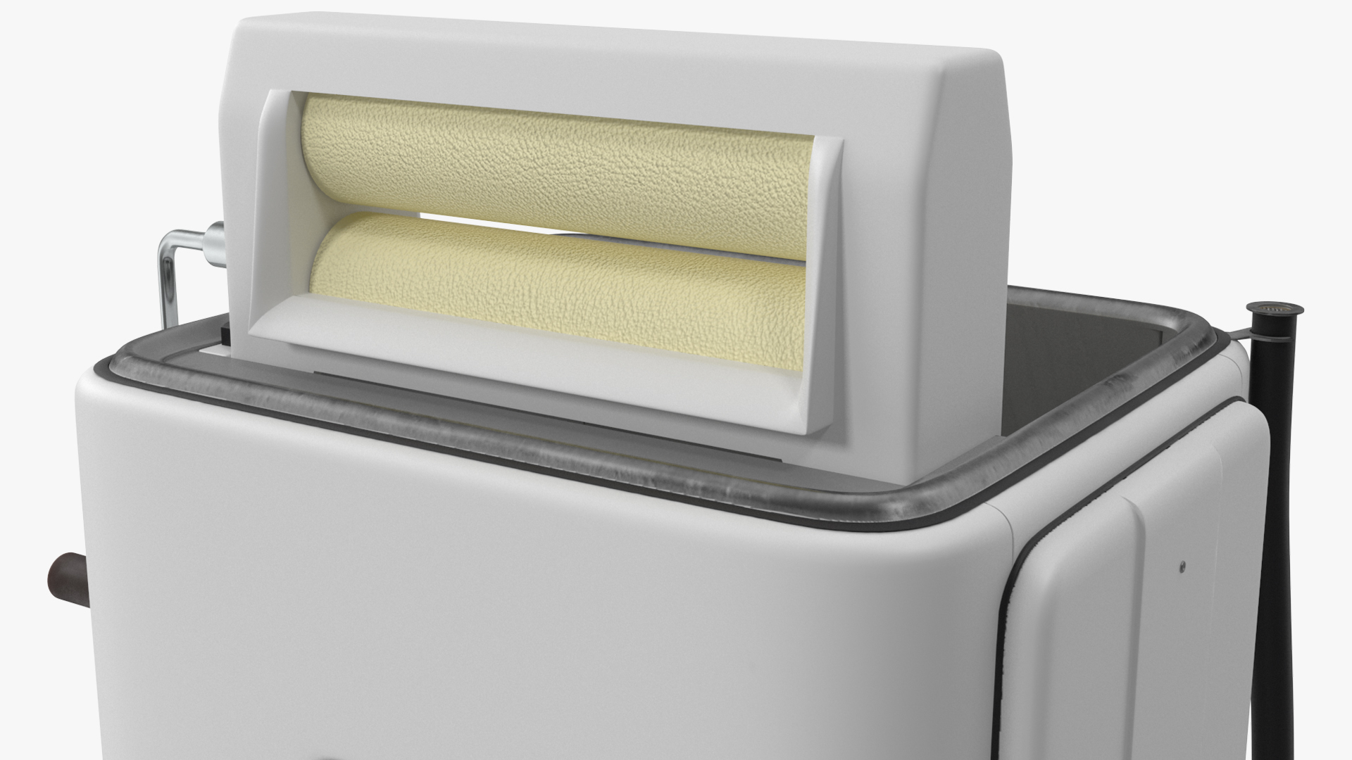 3D Retro Washing Machine Hoover model