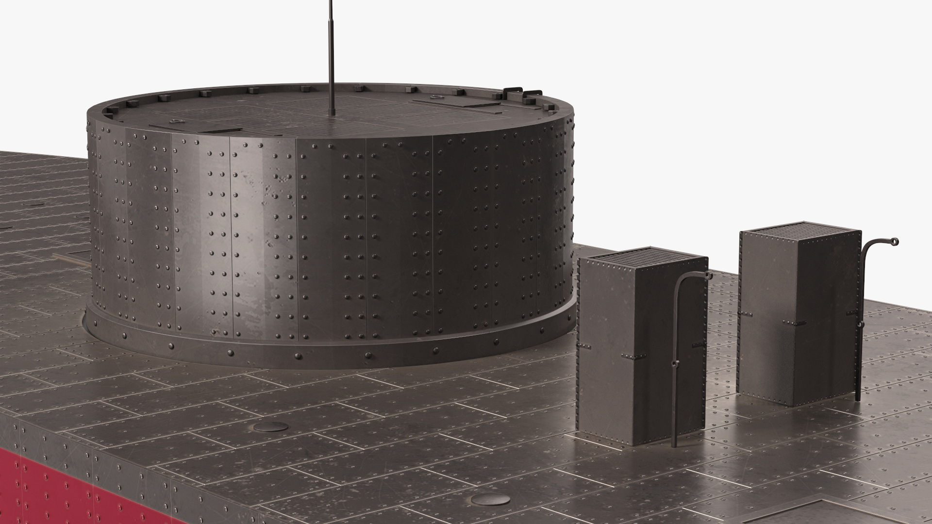 3D model USS Monitor New