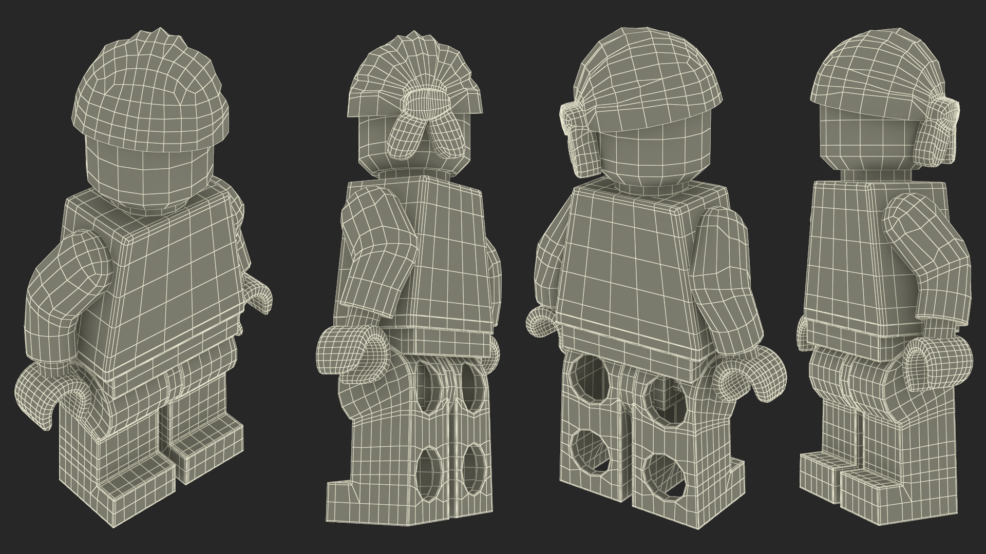 Minifigure LEGO Pirate 3D