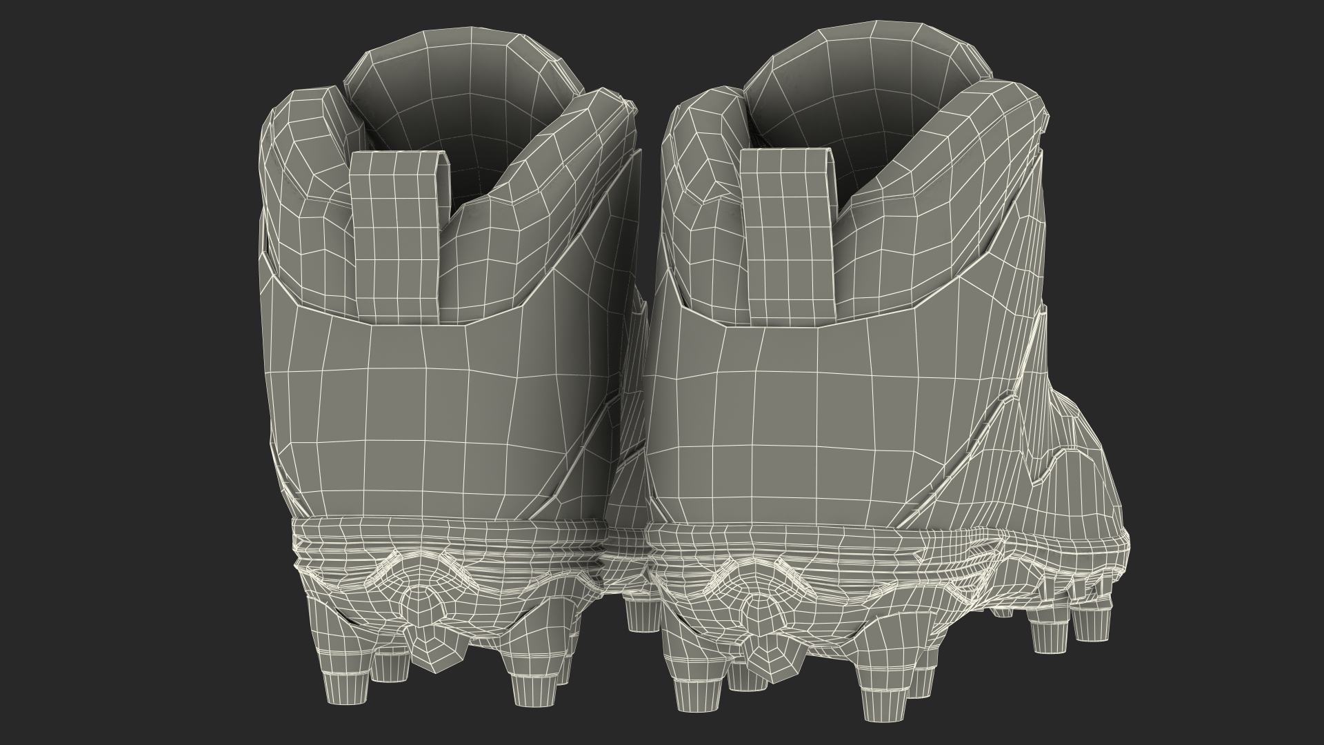 3D model Air Jordan 10 Baseball Cleats Black