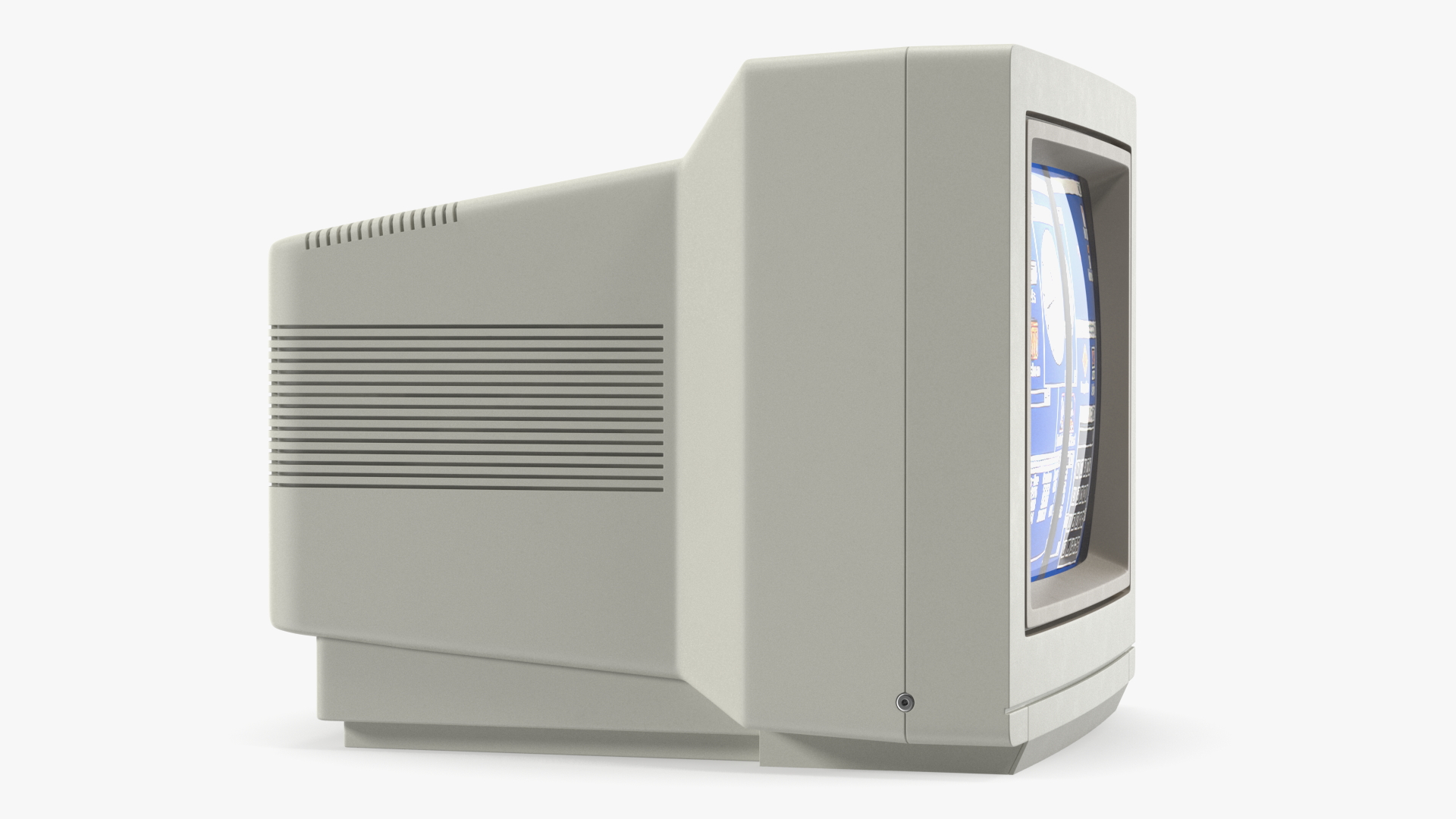 3D model Vintage Monitor