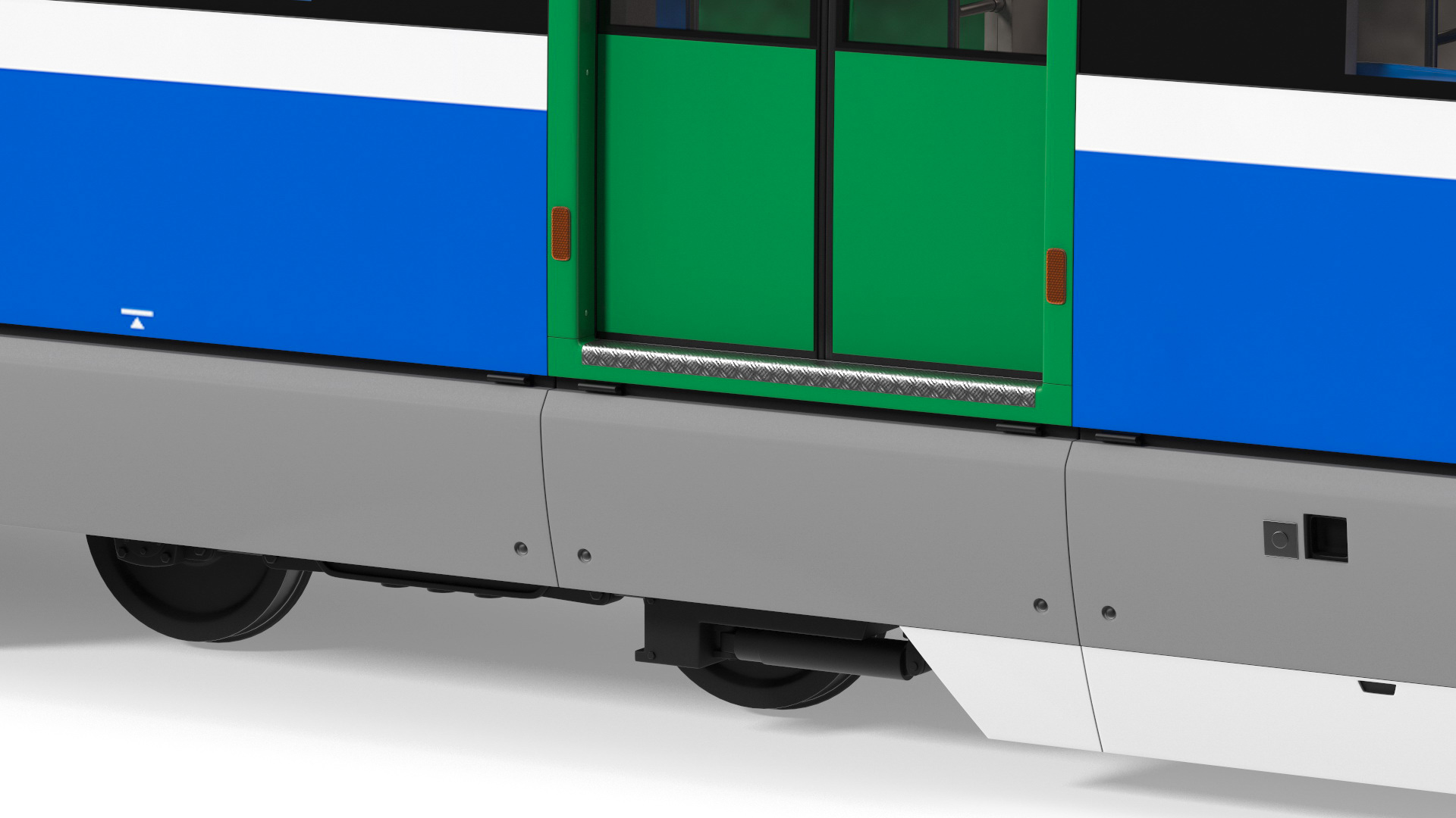 3D VLT Train Rigged