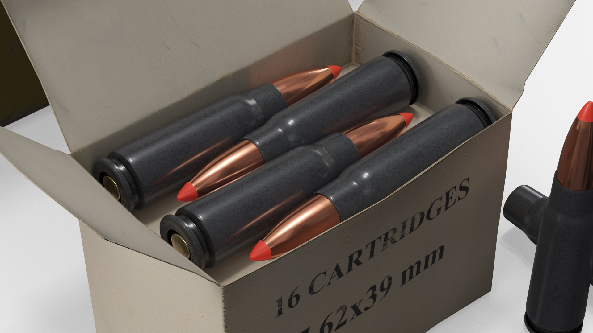 Steel Cartridge Storage Can with Rounds, view 6