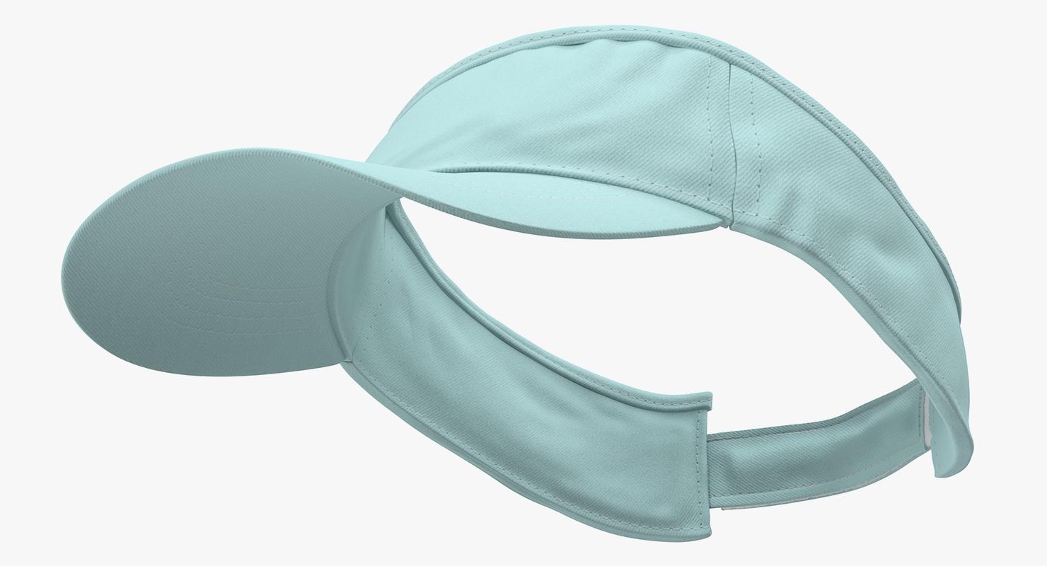 Sun Visor Cap Fur 3D