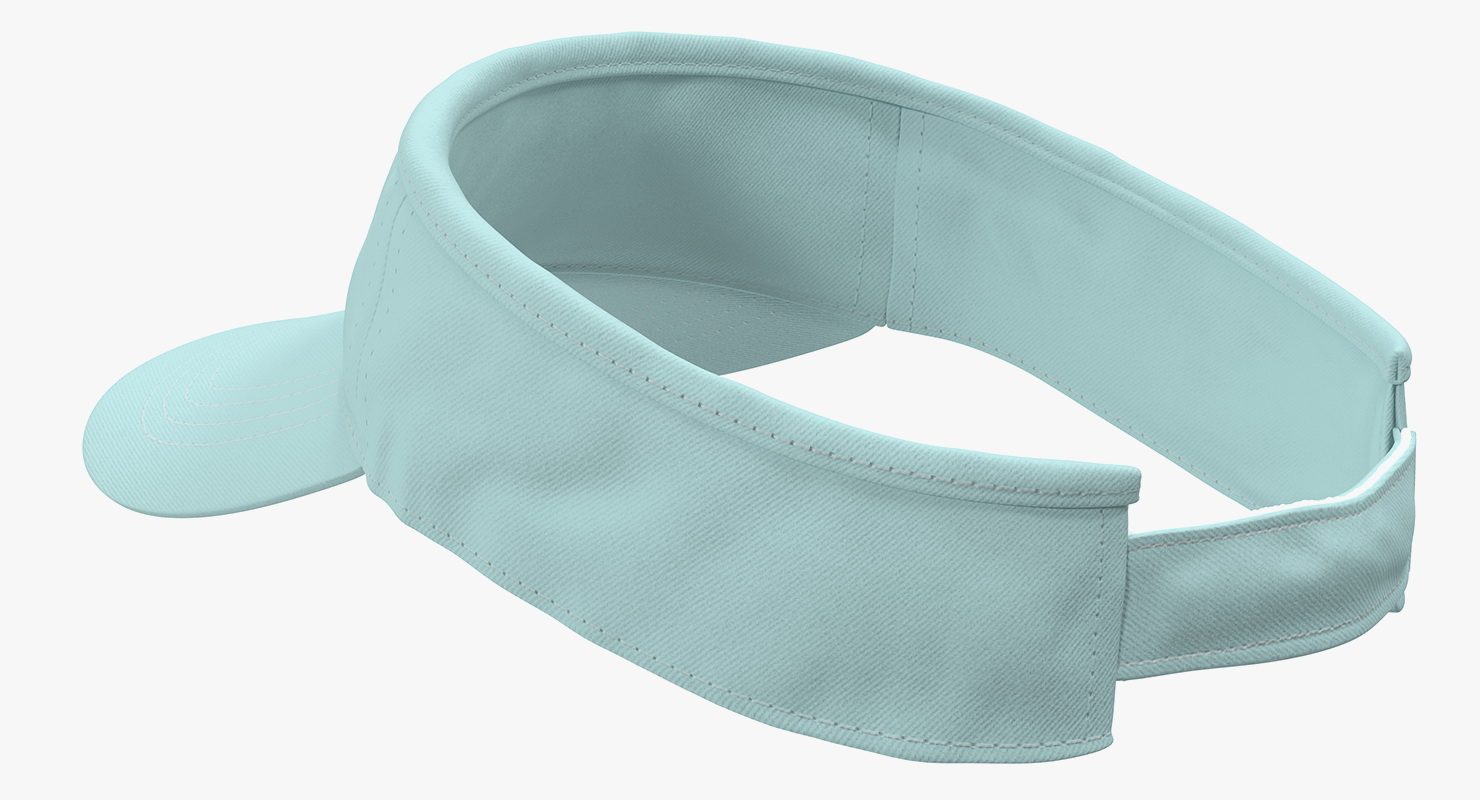 Sun Visor Cap Fur 3D