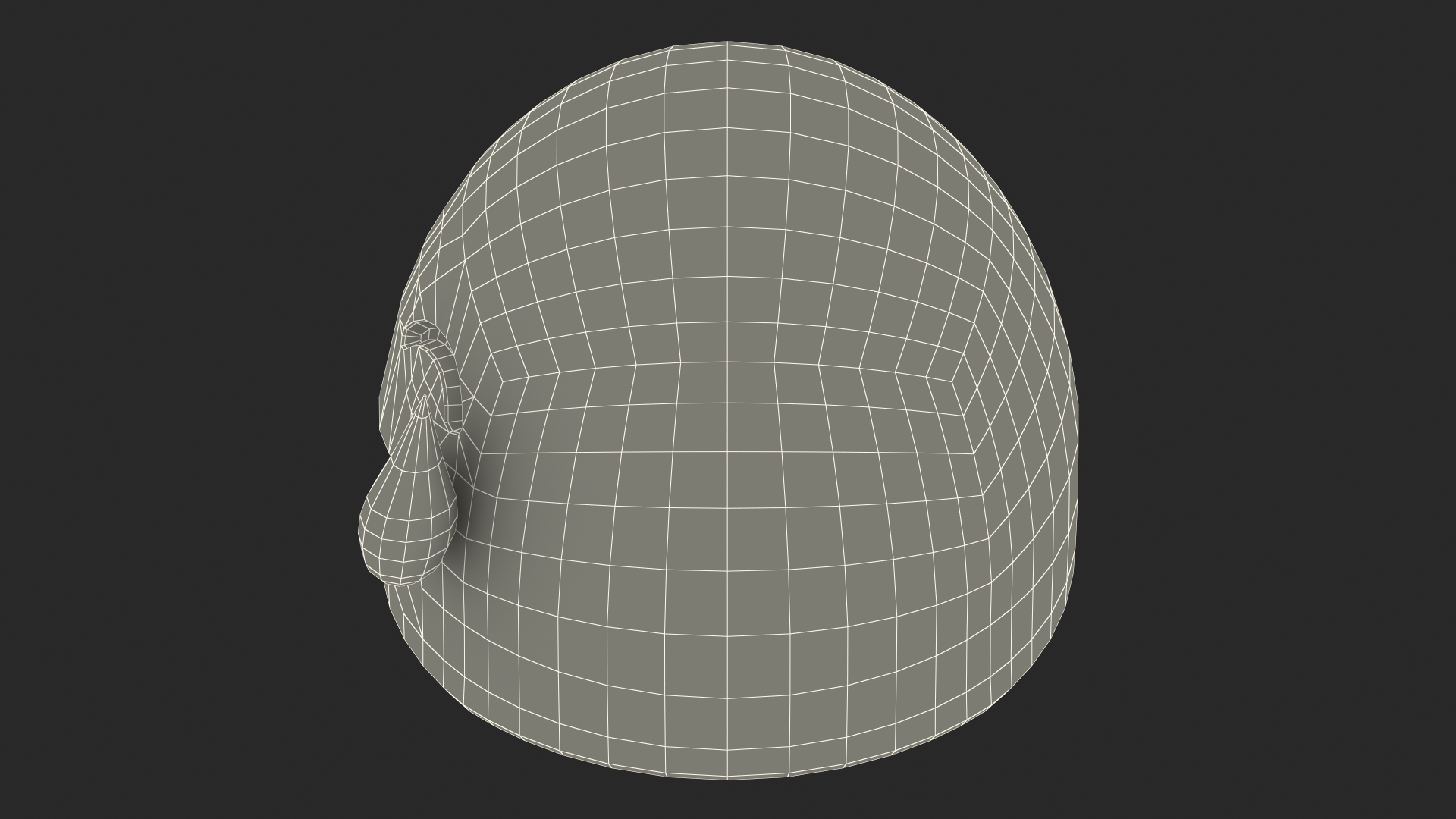 3D model Happy Sweat Android Emoji