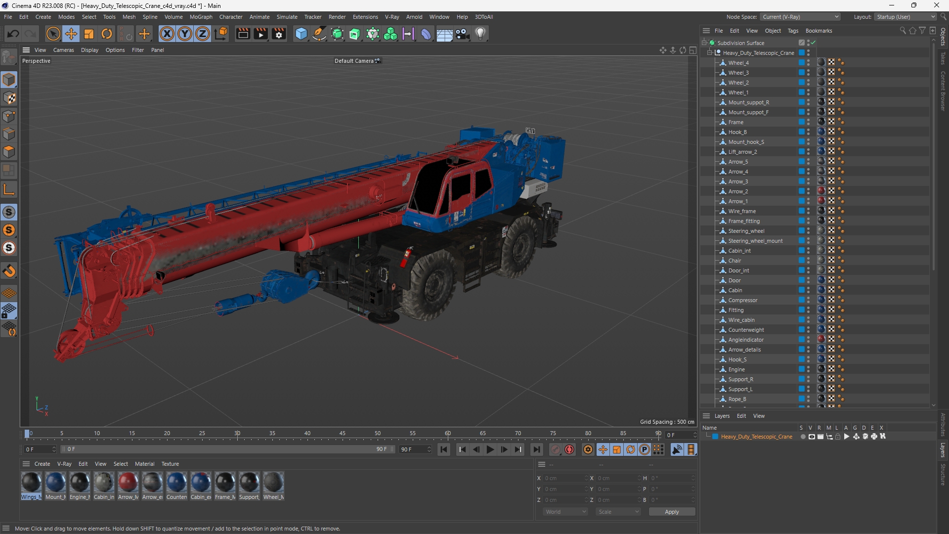 Heavy Duty Telescopic Crane - view 12
