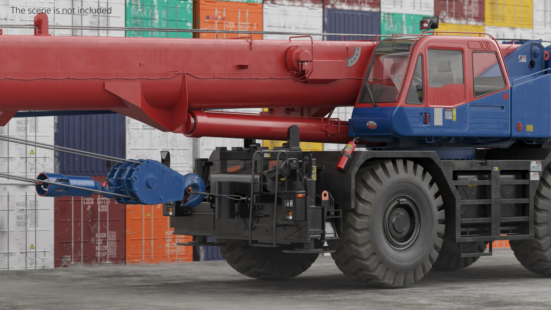 Heavy Duty Telescopic Crane - view 3