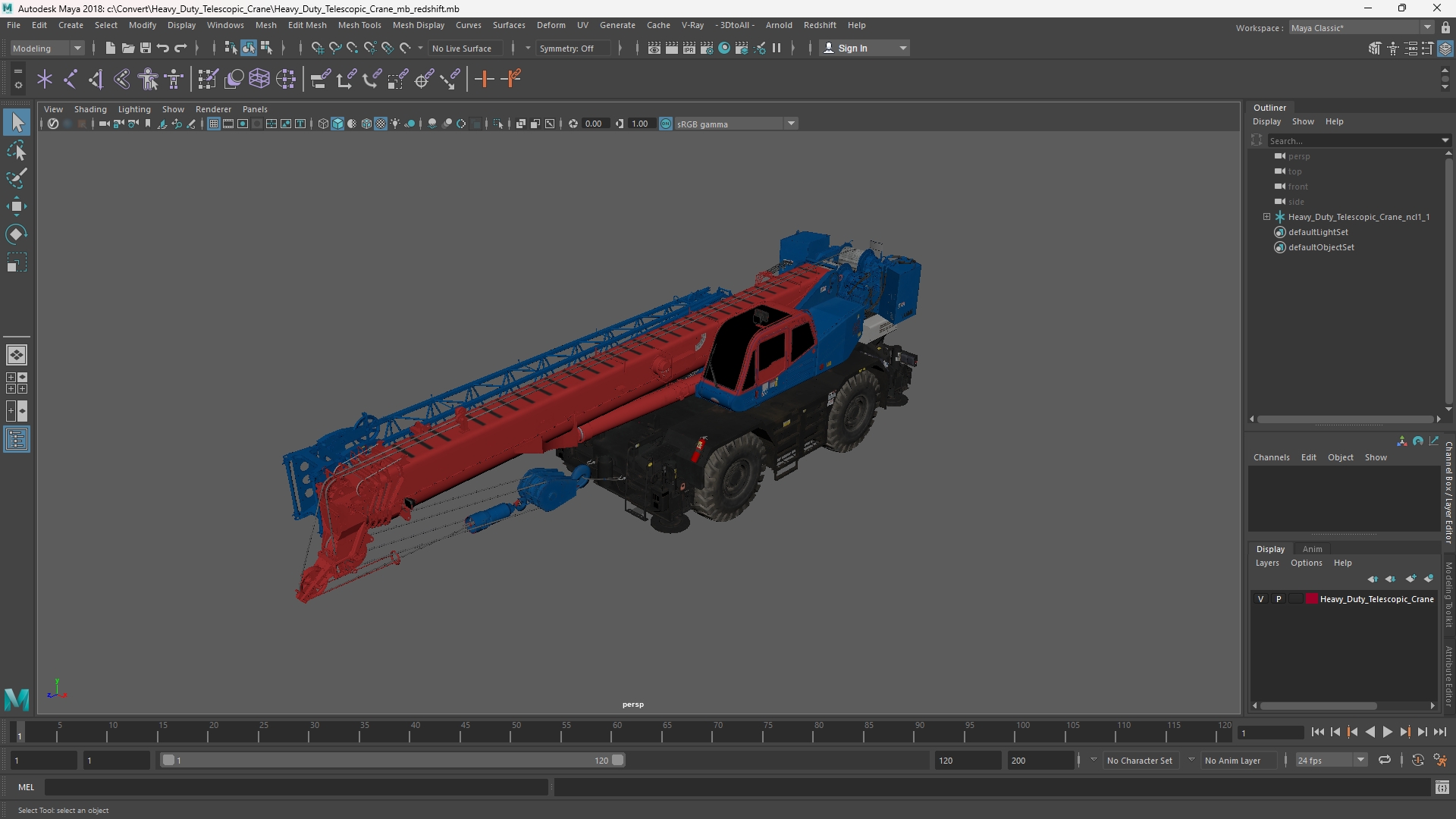 Heavy Duty Telescopic Crane - view 11