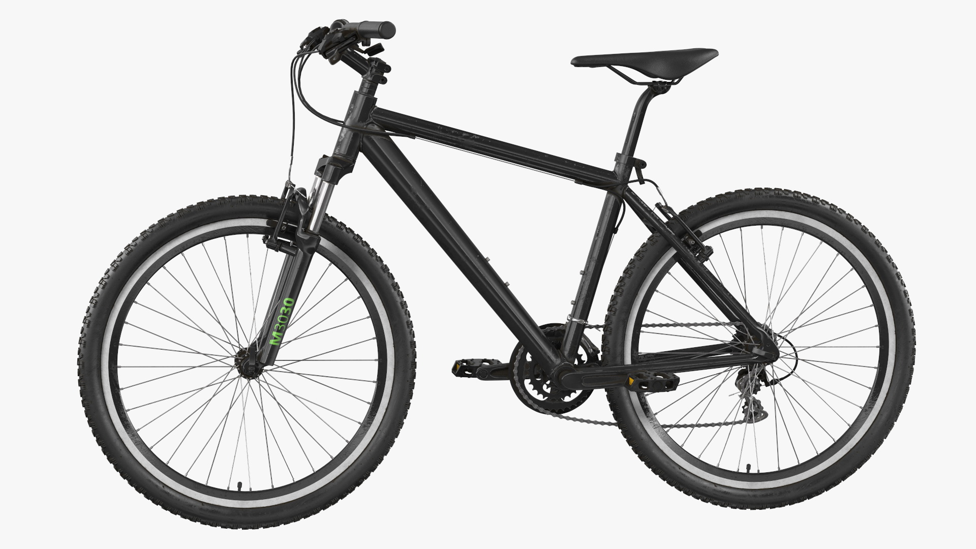 Thule EasyFold XT2 with Mountain Bike 3D