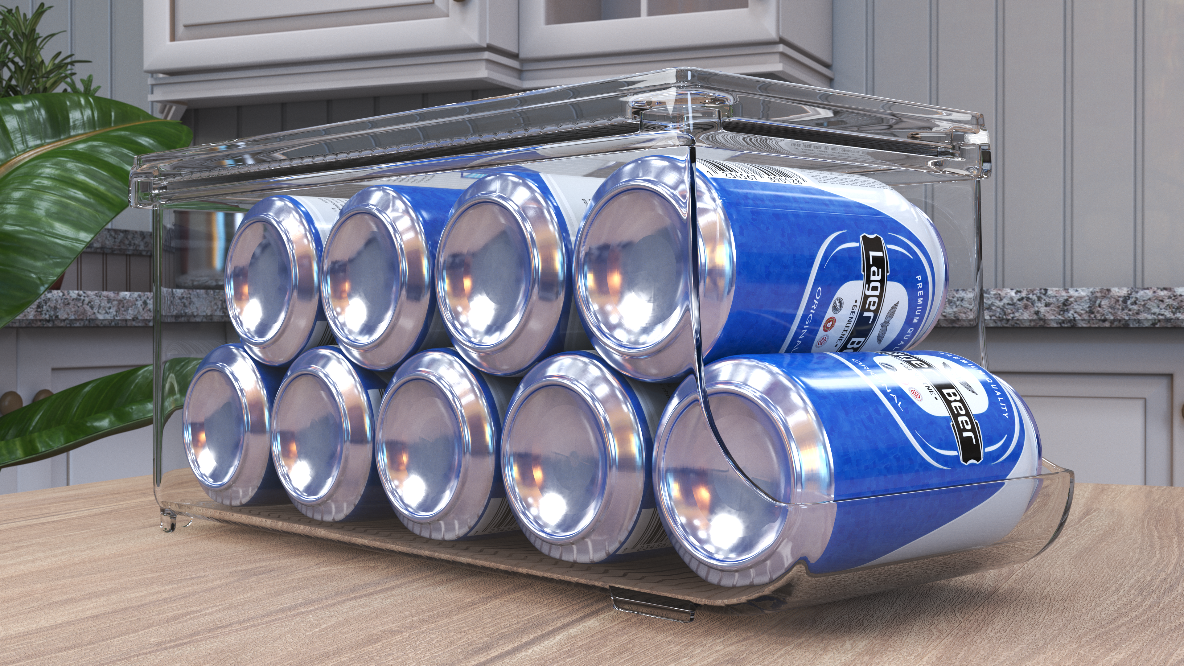 Transparent Beer Can Holder, view 5