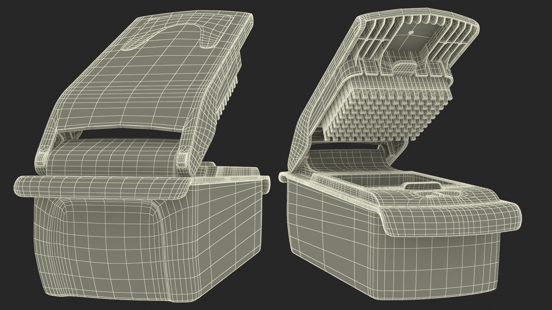 Vegetable Chopper with Large Dice Blade 3D model