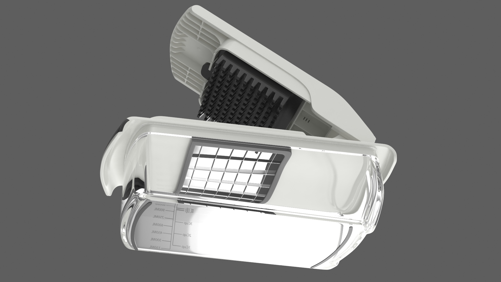 Vegetable Chopper with Large Dice Blade 3D model