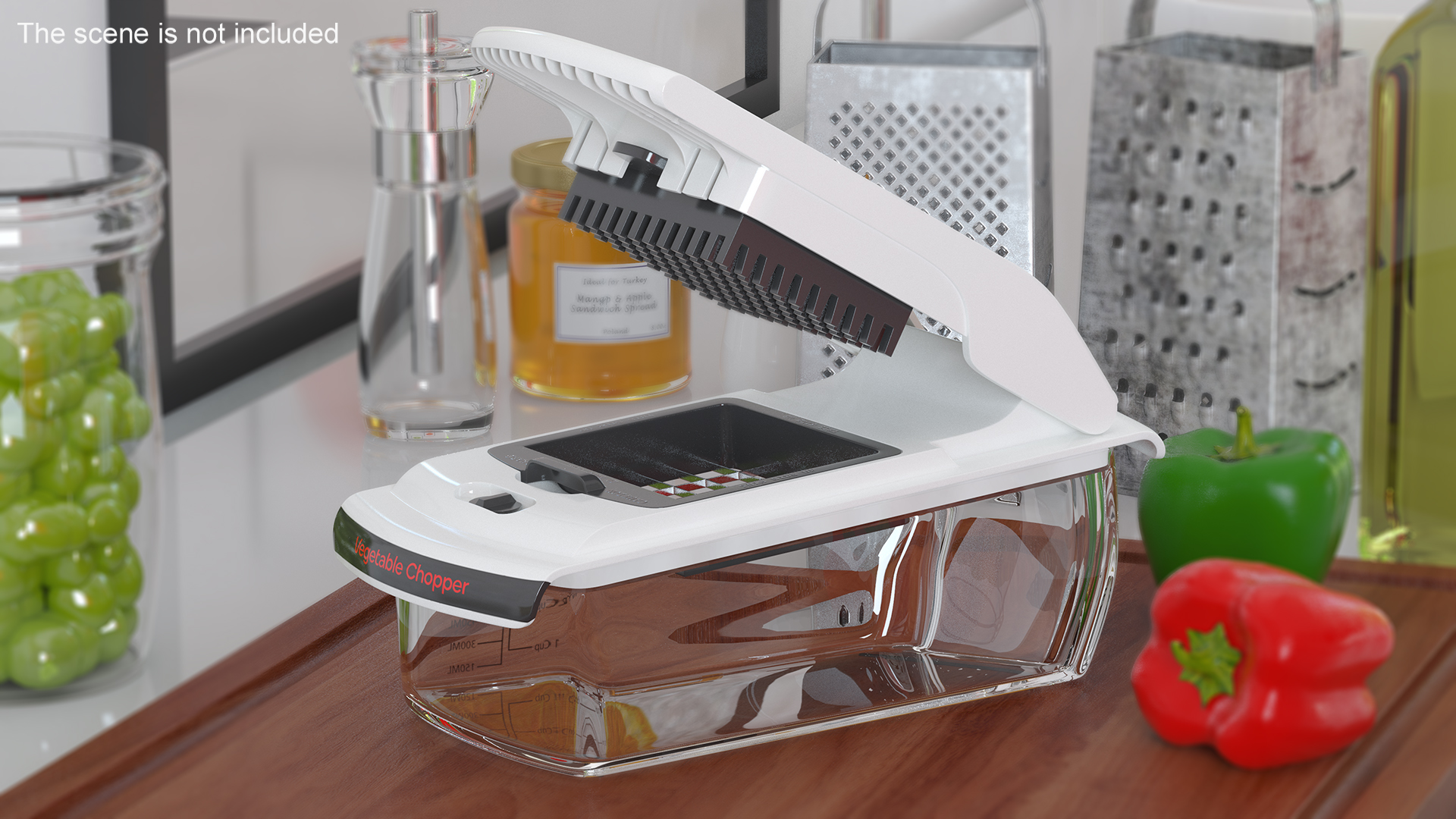 Vegetable Chopper with Large Dice Blade 3D model