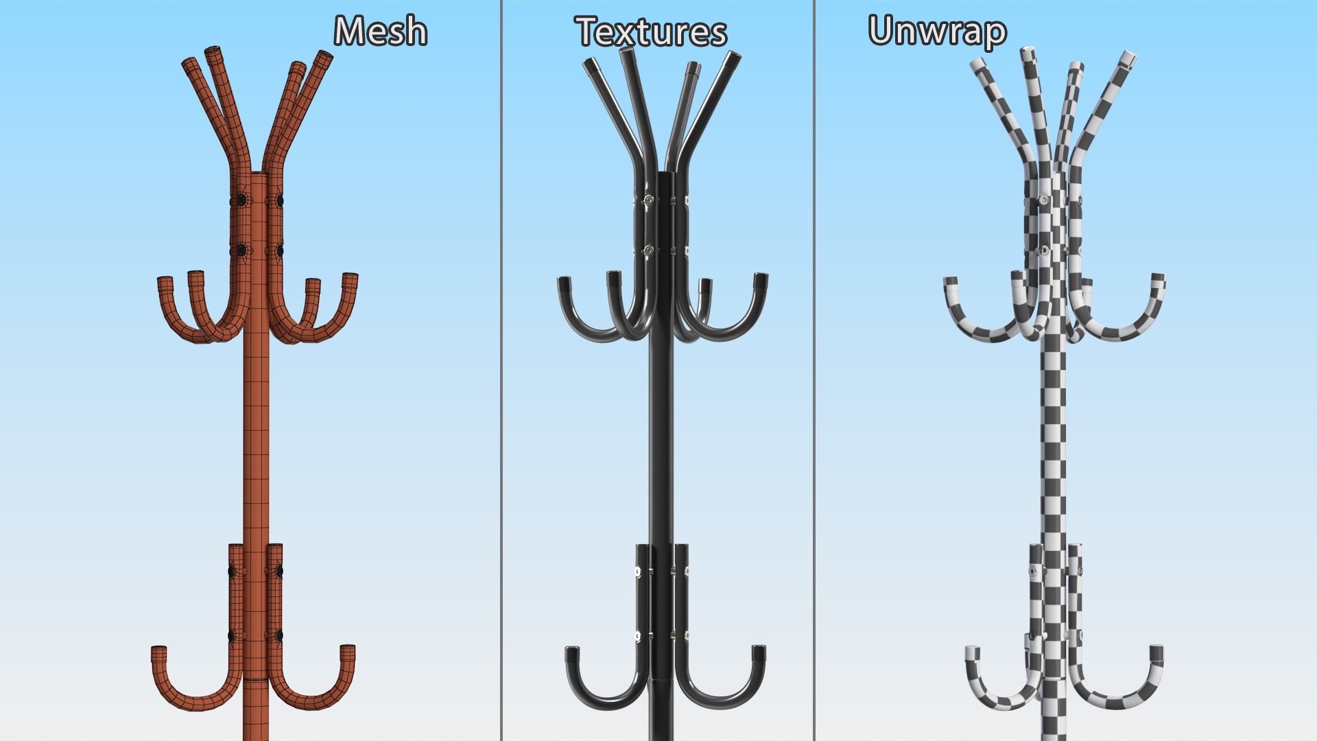 3D Hook Coat Hanger