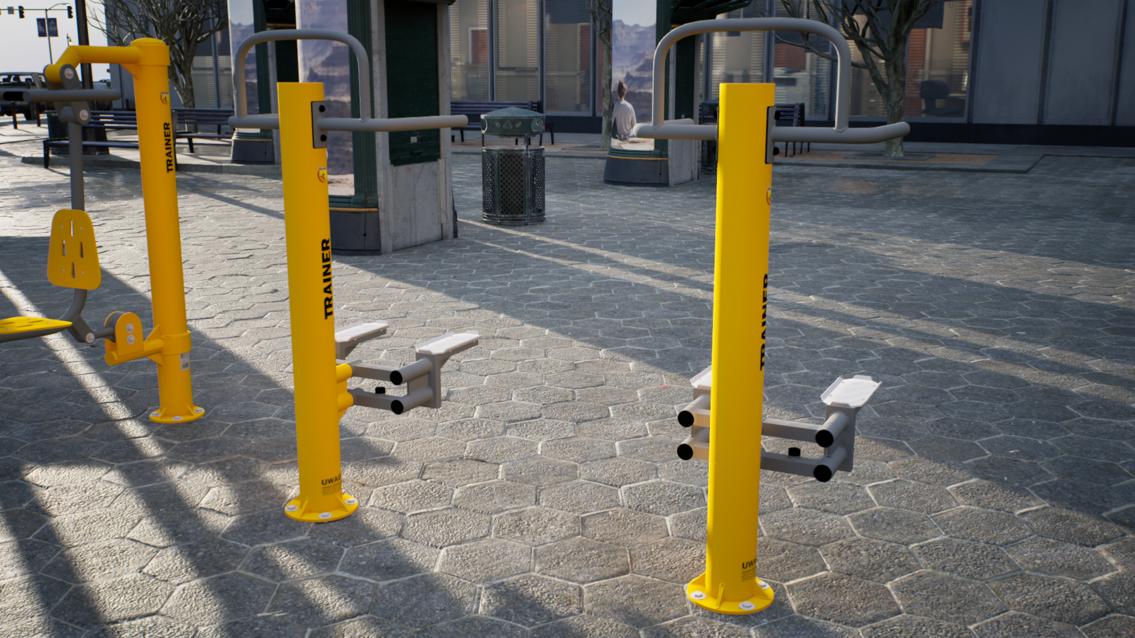 Stepper Outdoor Fitness Equipment, view 3