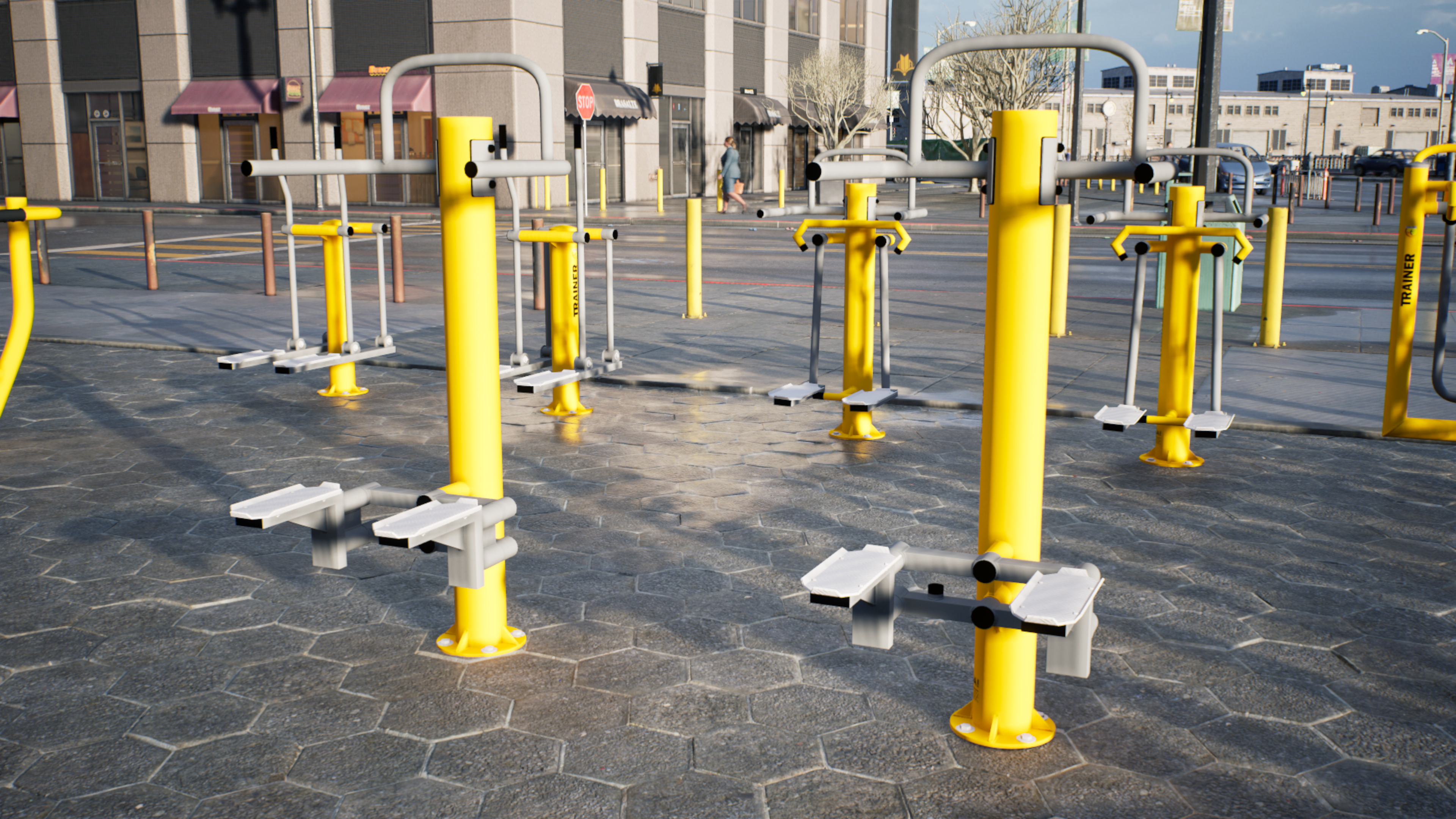 Stepper Outdoor Fitness Equipment, view 11