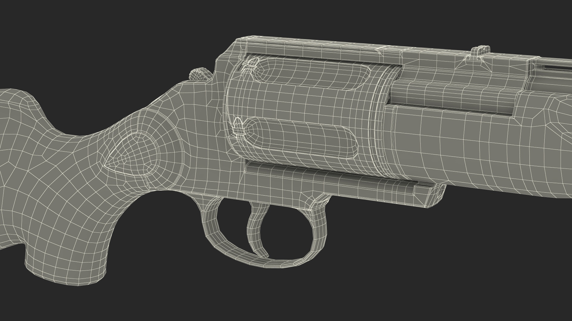 3D Hunting Shotgun MC-255 Wood Rigged for Maya model