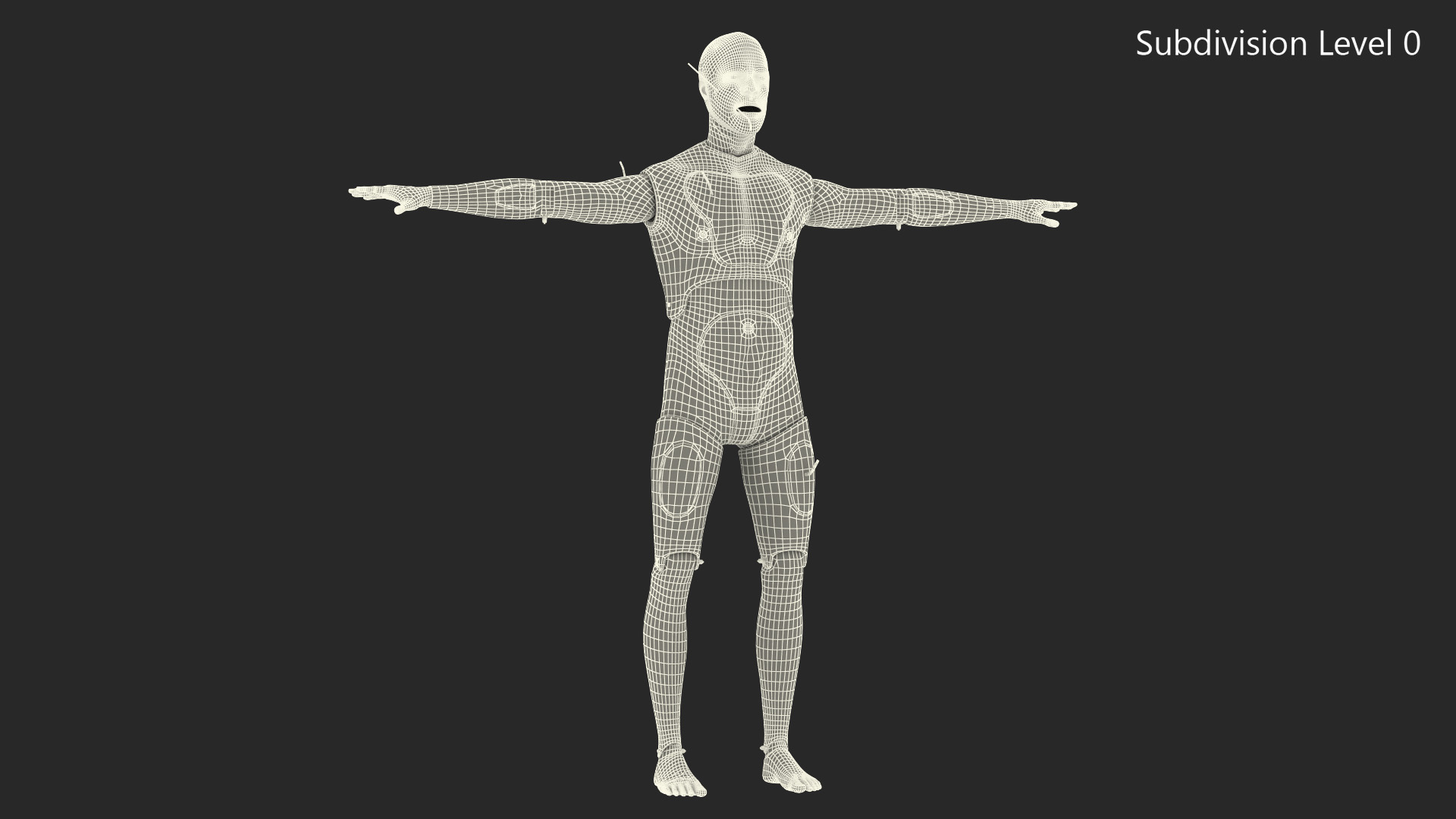 Trauma and Extrication Manikin T-Pose 3D