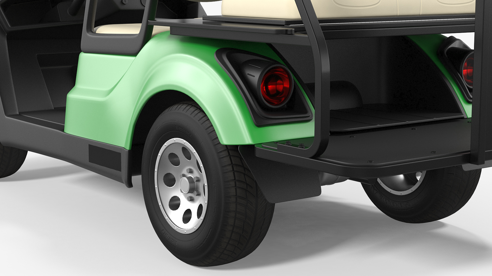 3D Golf Car with Gas Motor Generic