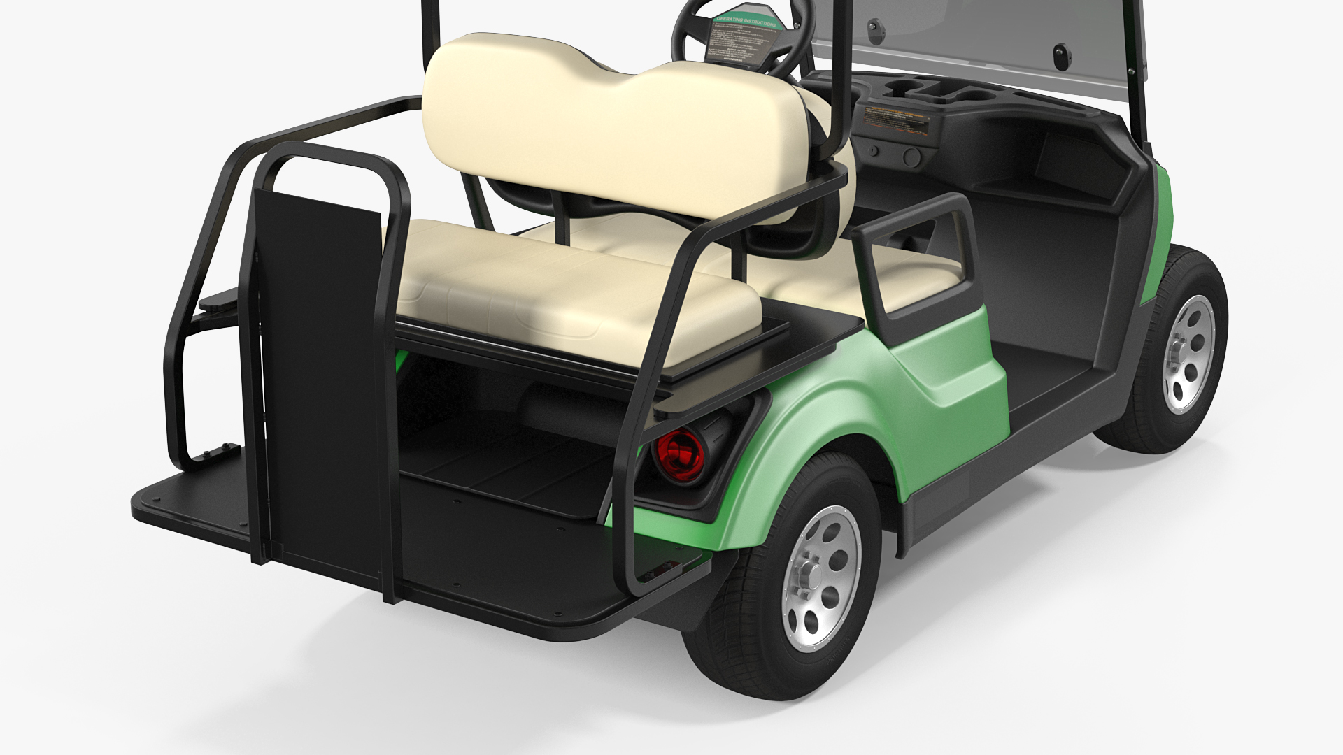 3D Golf Car with Gas Motor Generic