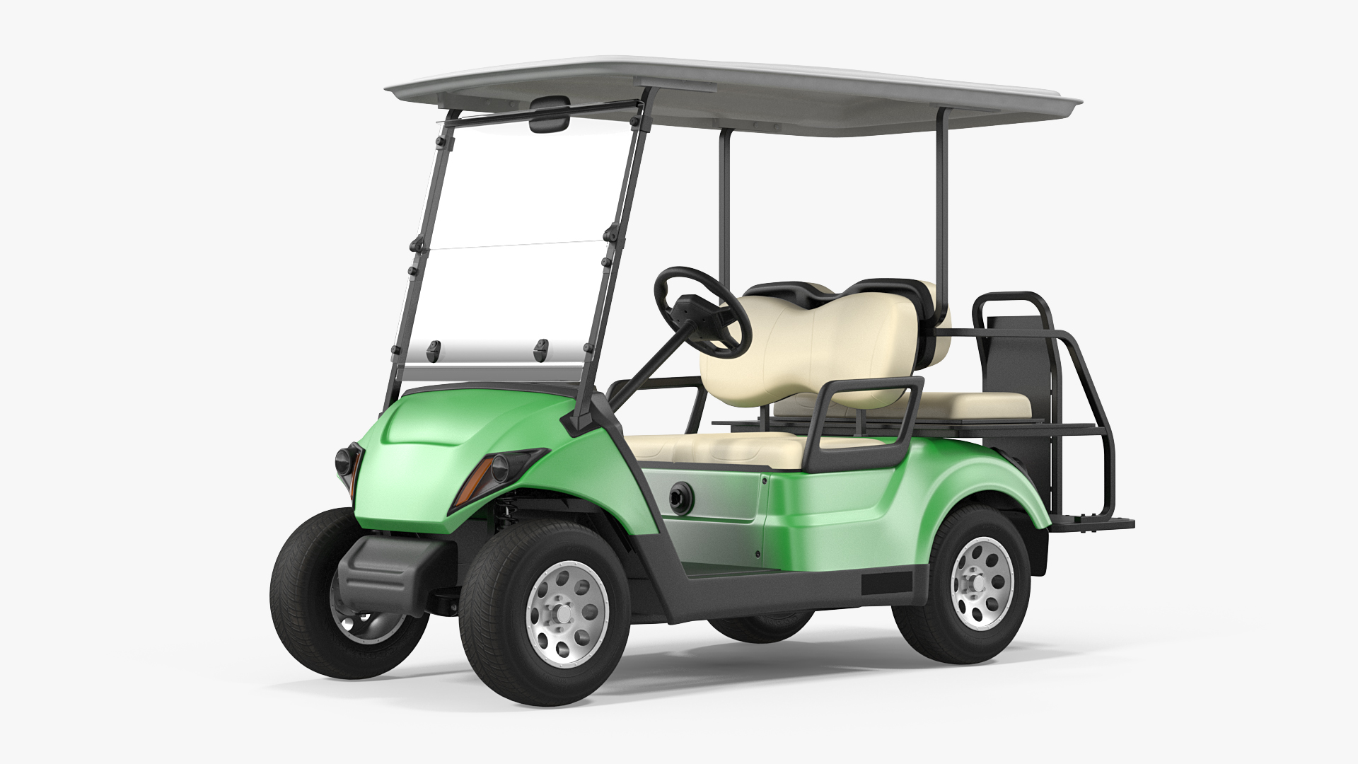 3D Golf Car with Gas Motor Generic