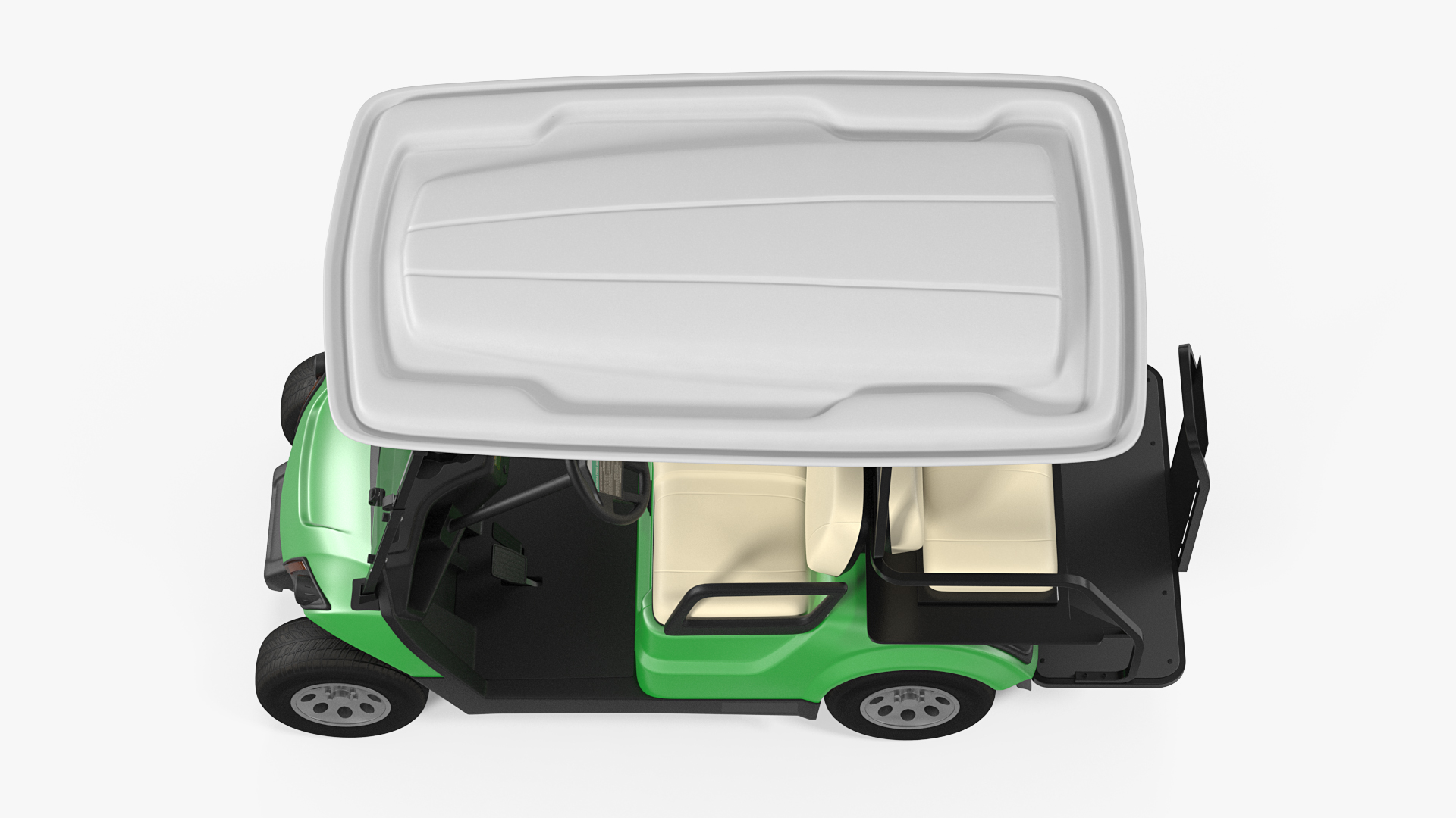 3D Golf Car with Gas Motor Generic