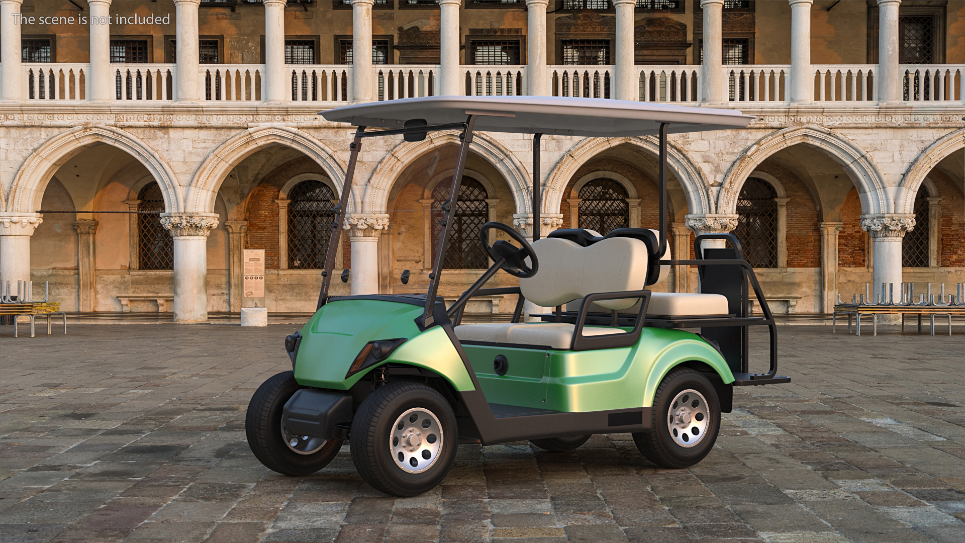 3D Golf Car with Gas Motor Generic