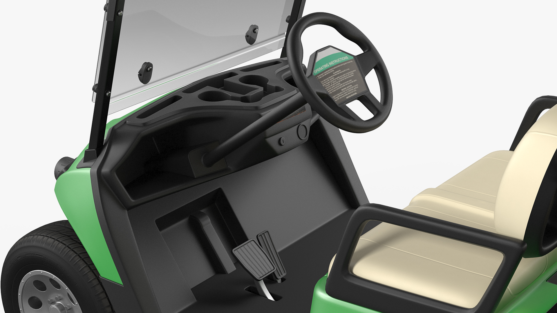 3D Golf Car with Gas Motor Generic