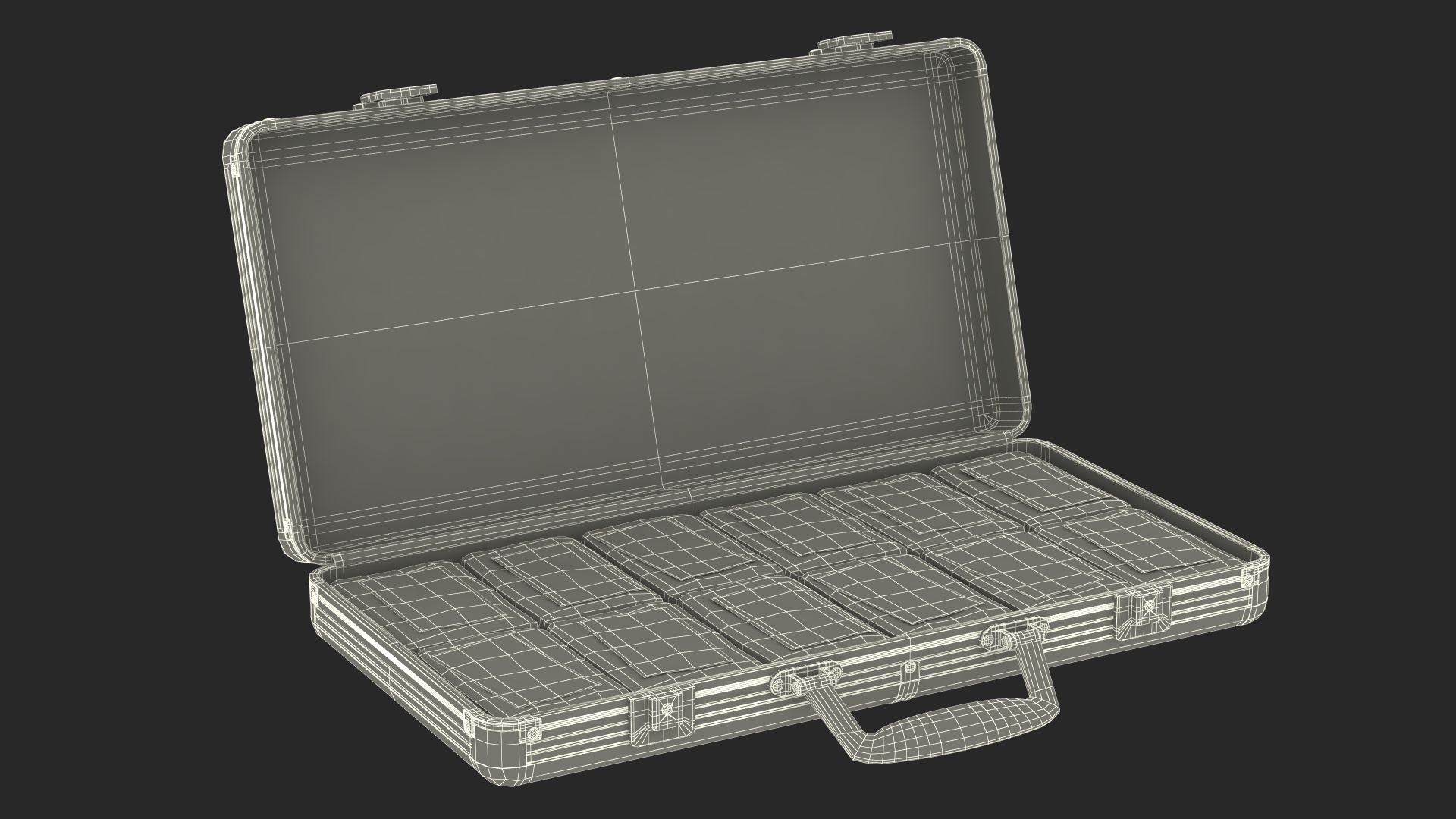 3D Packing Cocaine in Case model