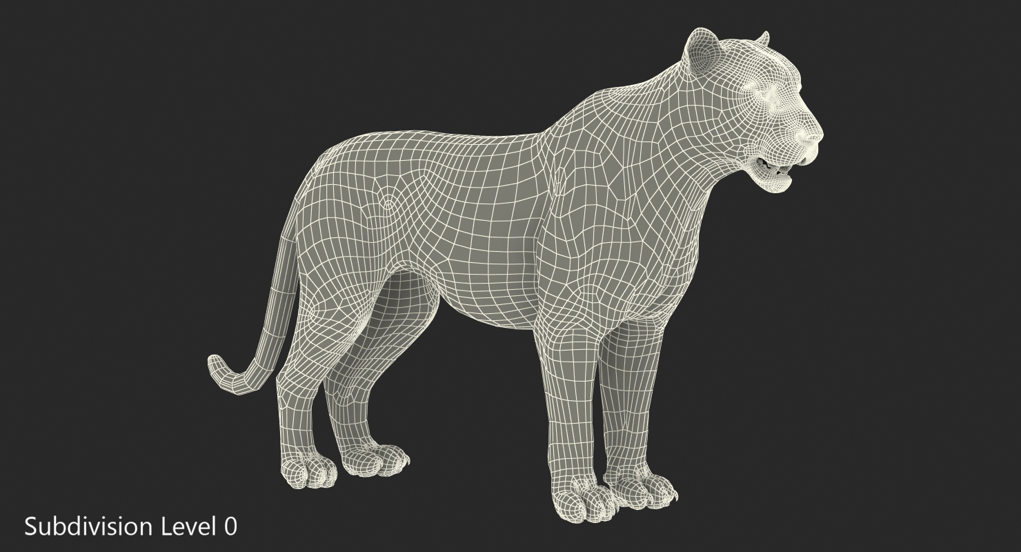 Tiger 3D model